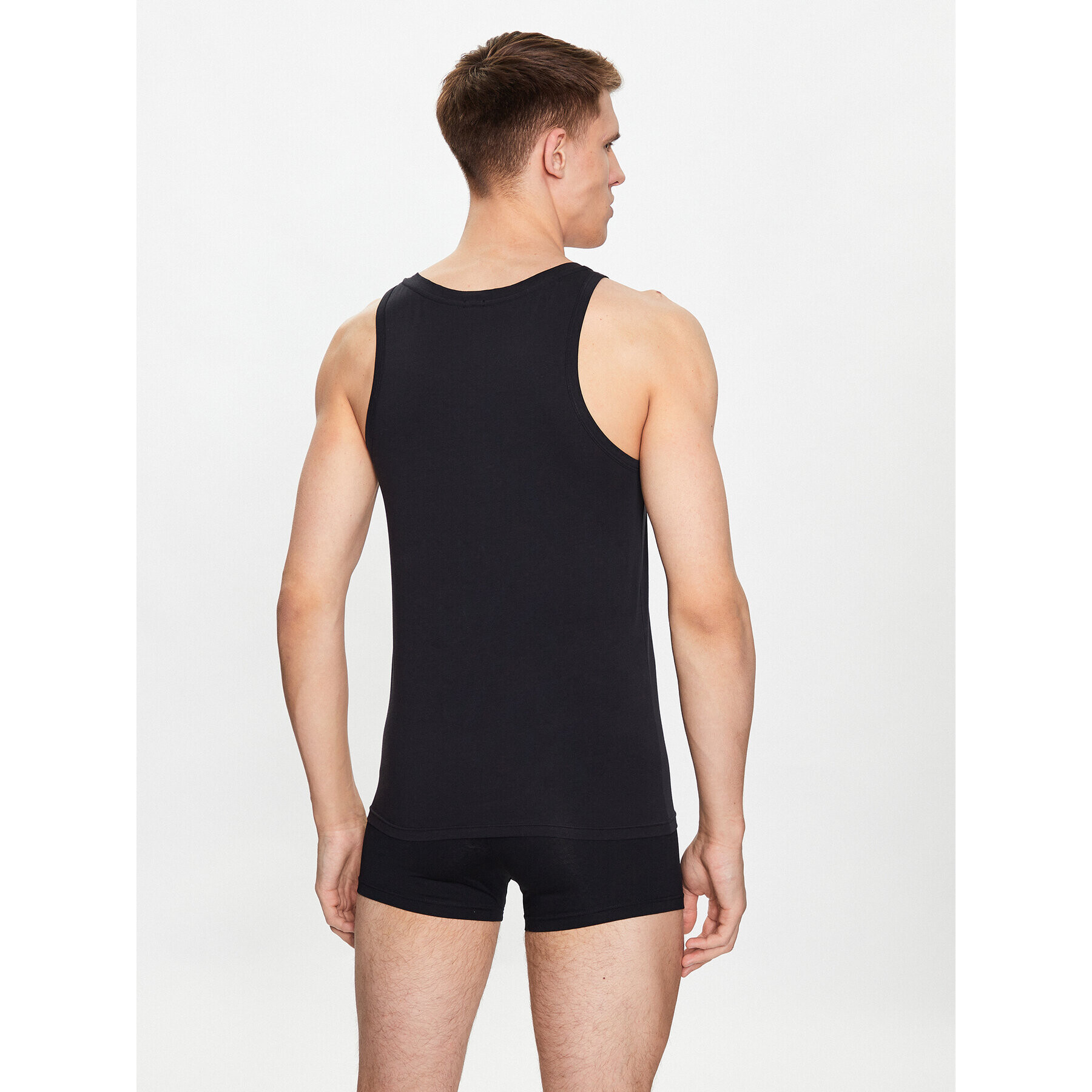 HOM Tank top 401332 Negru Regular Fit - Pled.ro