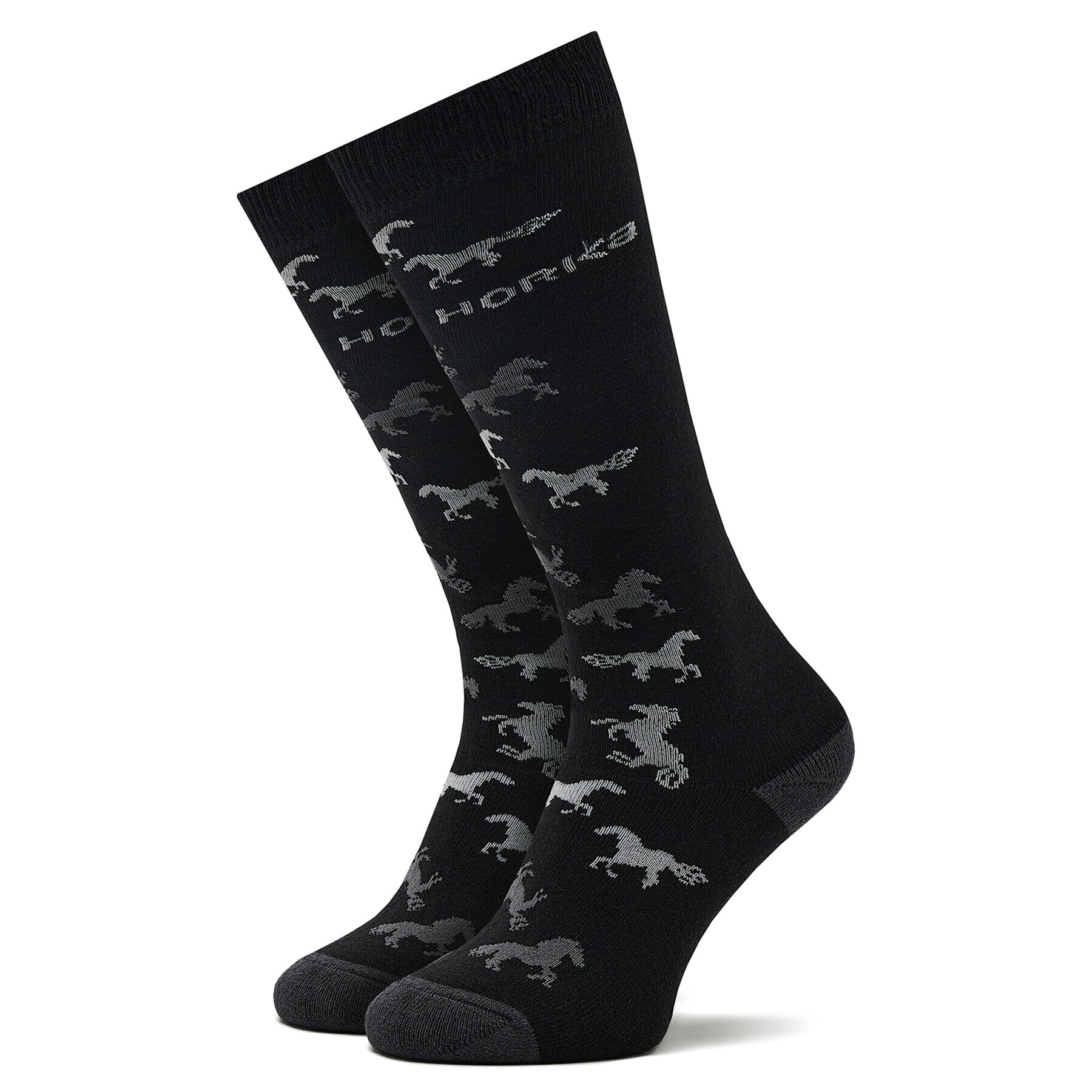 Horka Set de 3 perechi de șosete medii unisex Riding Socks 145450-0000-0203 Negru - Pled.ro