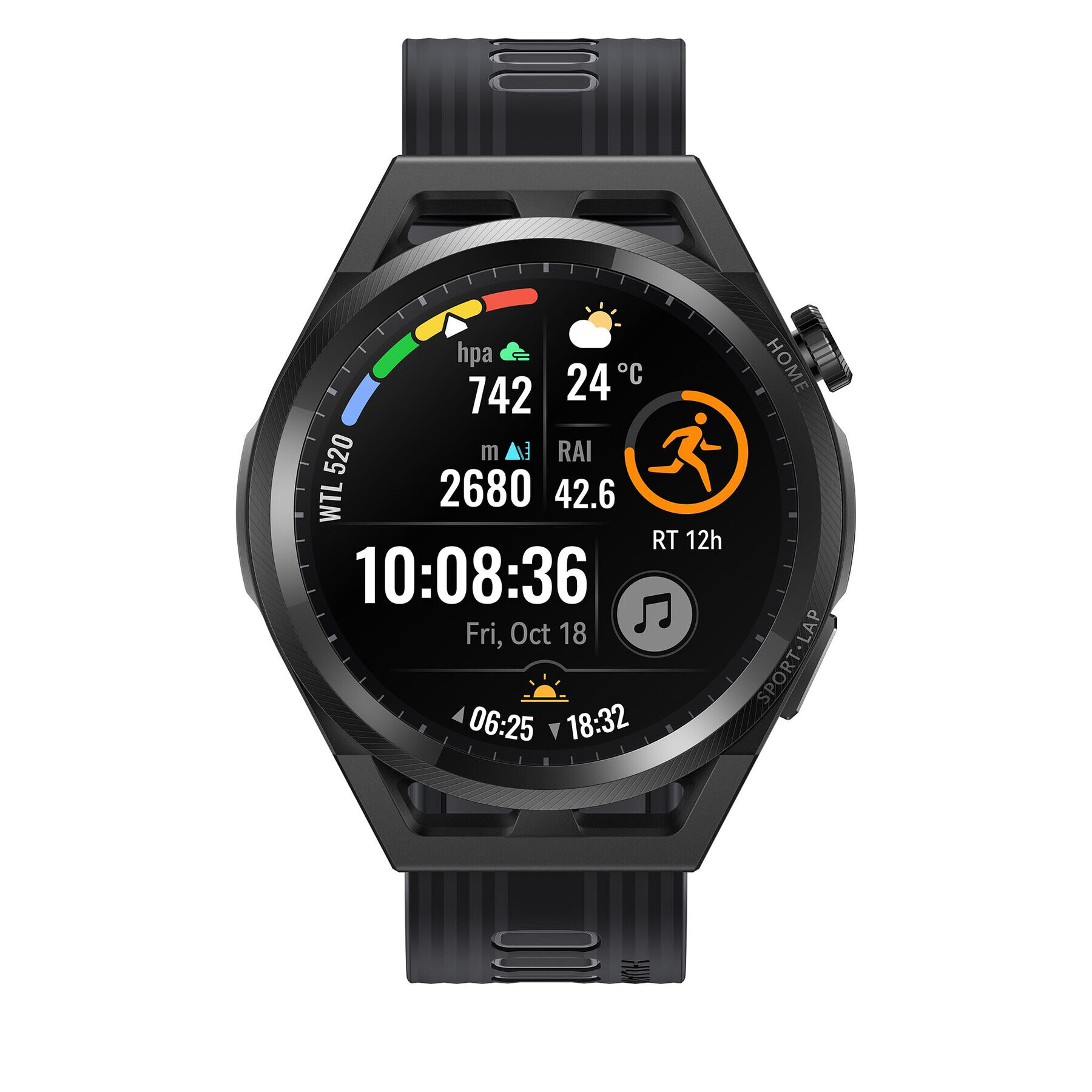 Huawei Smartwatch Watch Gt Runner RUN-B19 Negru - Pled.ro