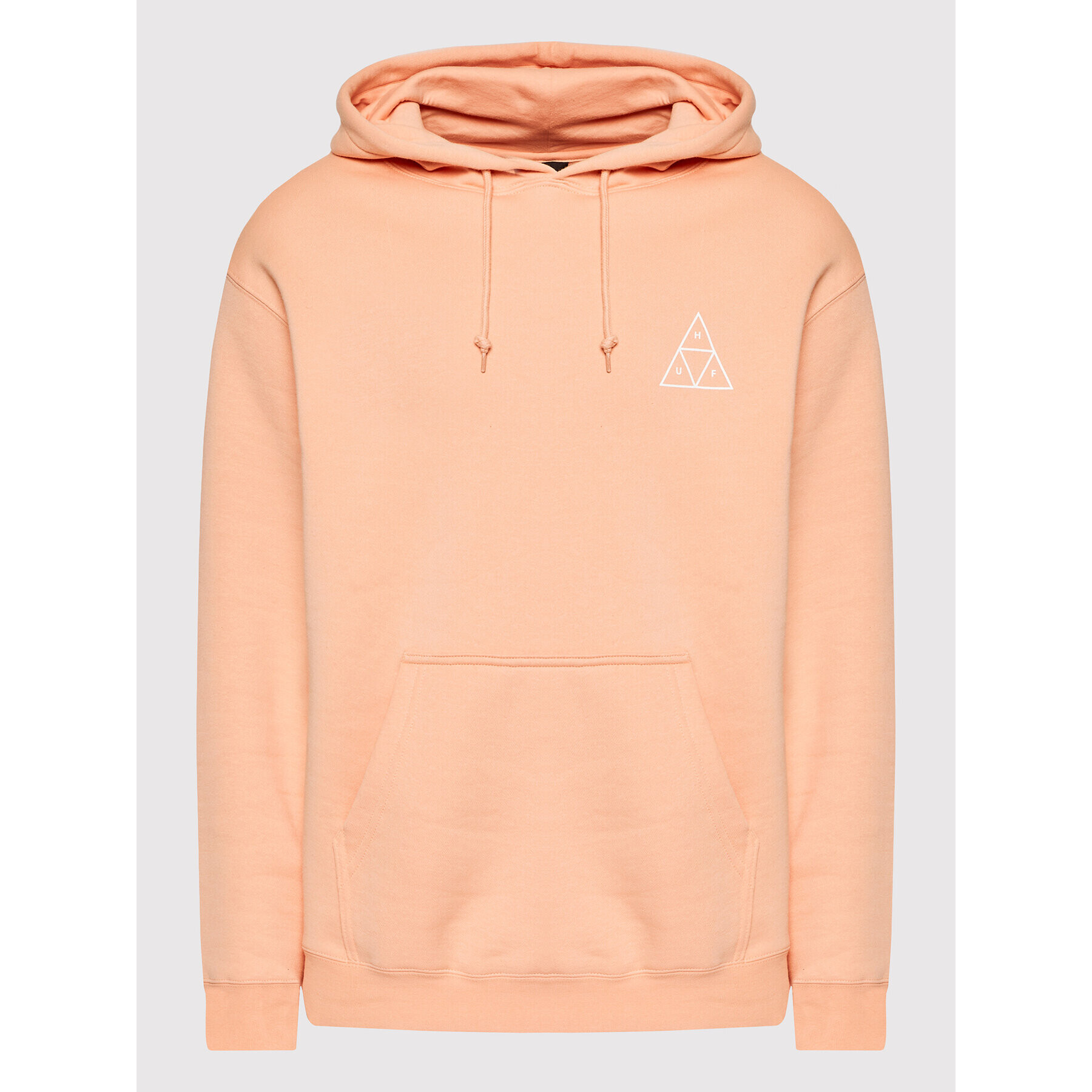 HUF Bluză Essentials Triple Triangle PF00491 Roz Regular Fit - Pled.ro