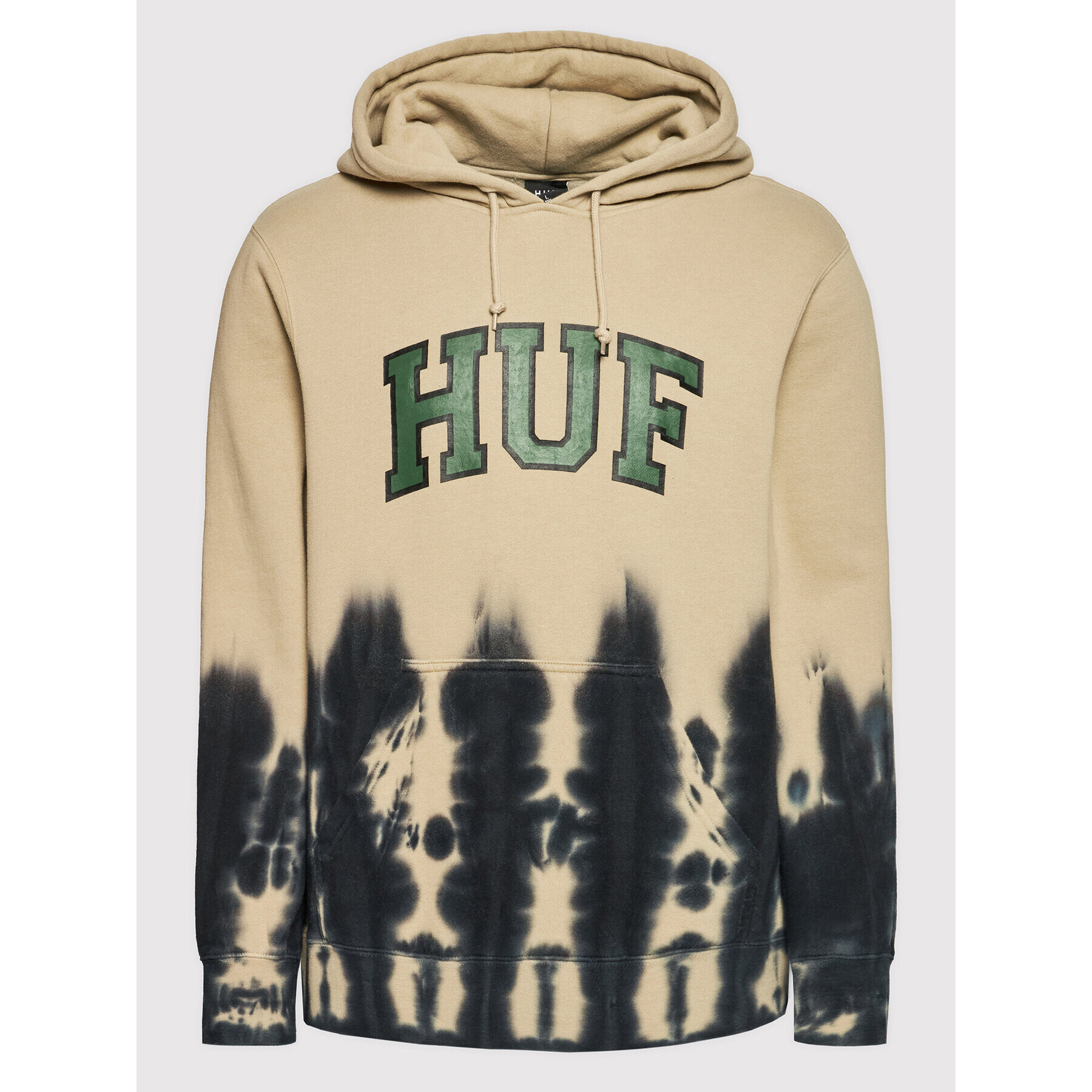 HUF Bluză Hartford Tiedye PF00426 Bej Regular Fit - Pled.ro