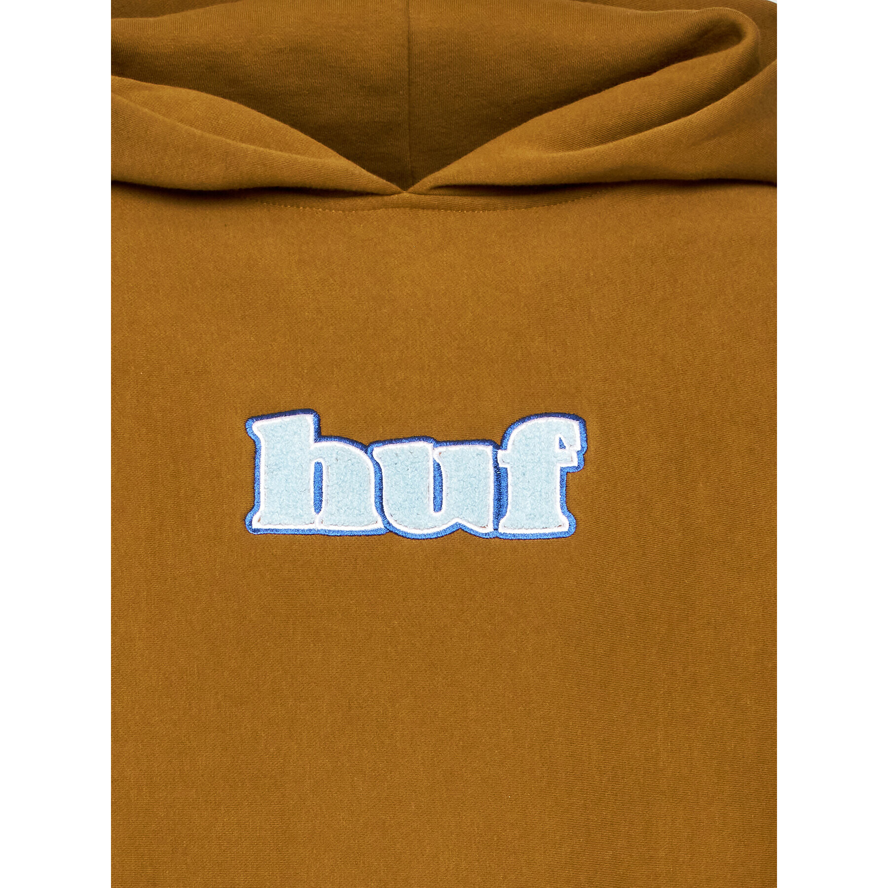 HUF Bluză Madison FL00193 Maro Regular Fit - Pled.ro