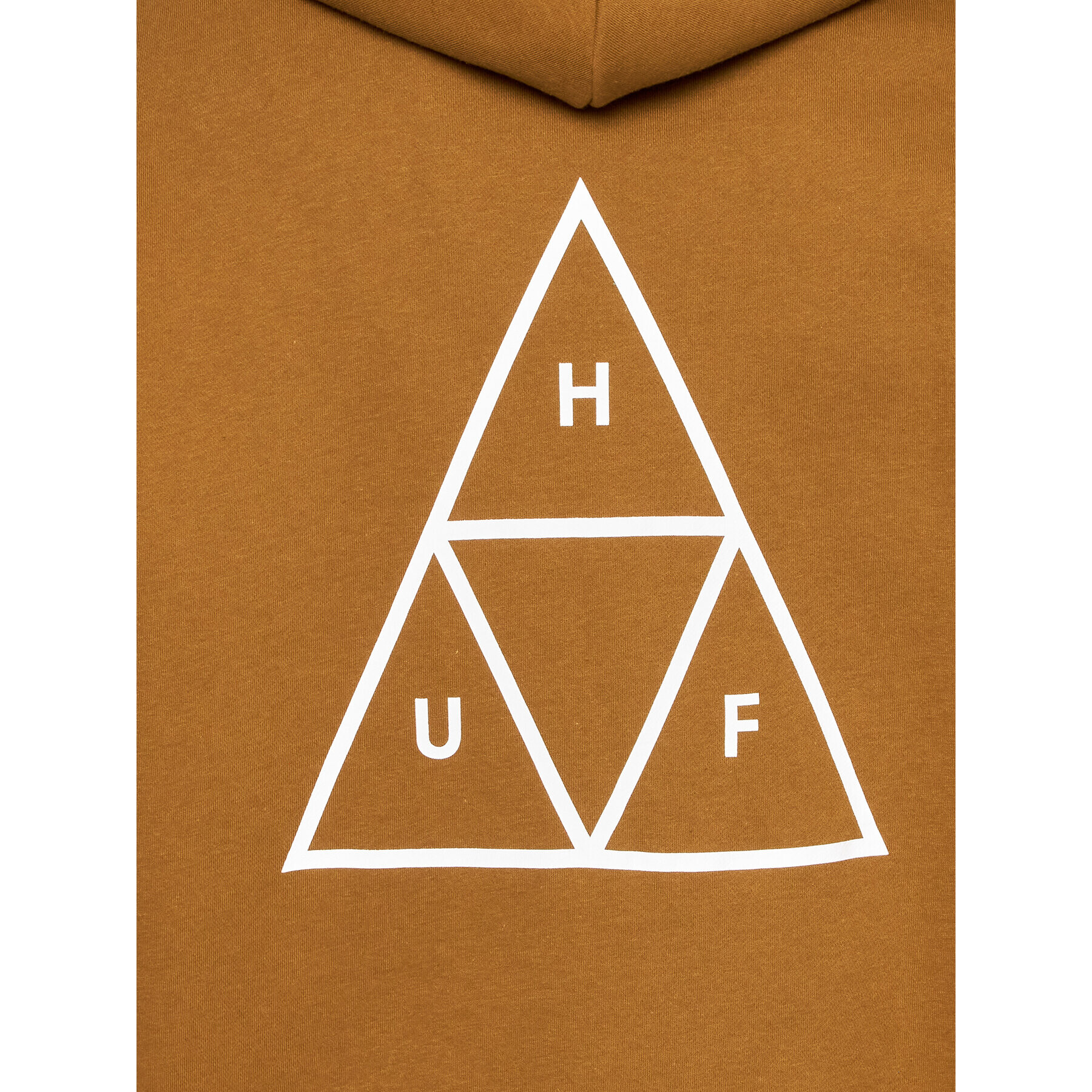 HUF Bluză PF00572 Maro Regular Fit - Pled.ro