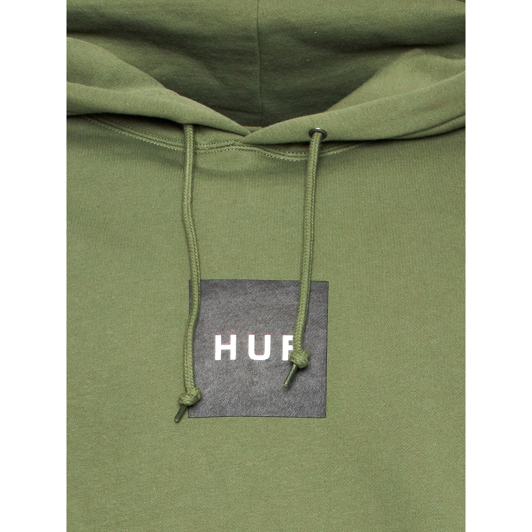 HUF Bluză PF00573 Verde Regular Fit - Pled.ro