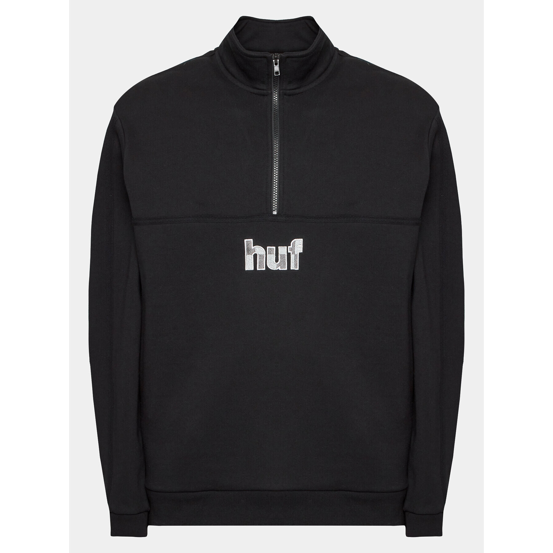 HUF Bluză Split FL00194 Negru Regular Fit - Pled.ro