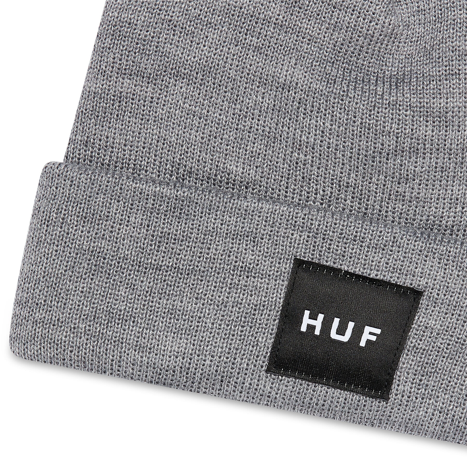 HUF Căciulă Essentials Box Logo Bea BN00090 Gri - Pled.ro