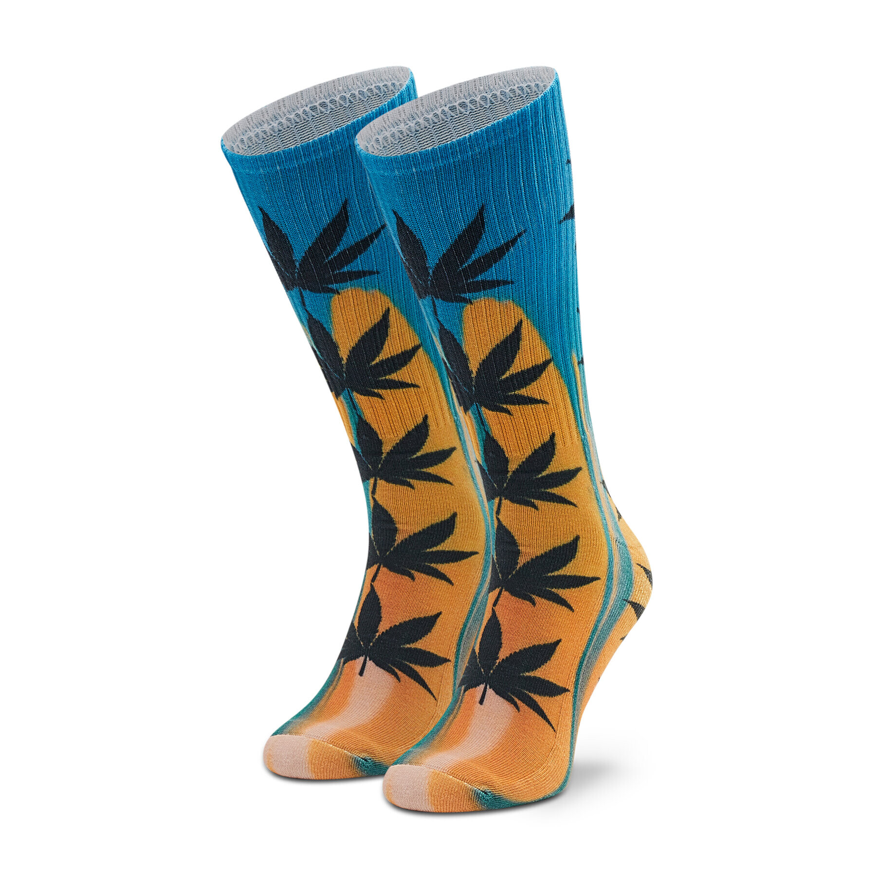 HUF Șosete Înalte Unisex Digital Plantlife SK00620 Galben - Pled.ro