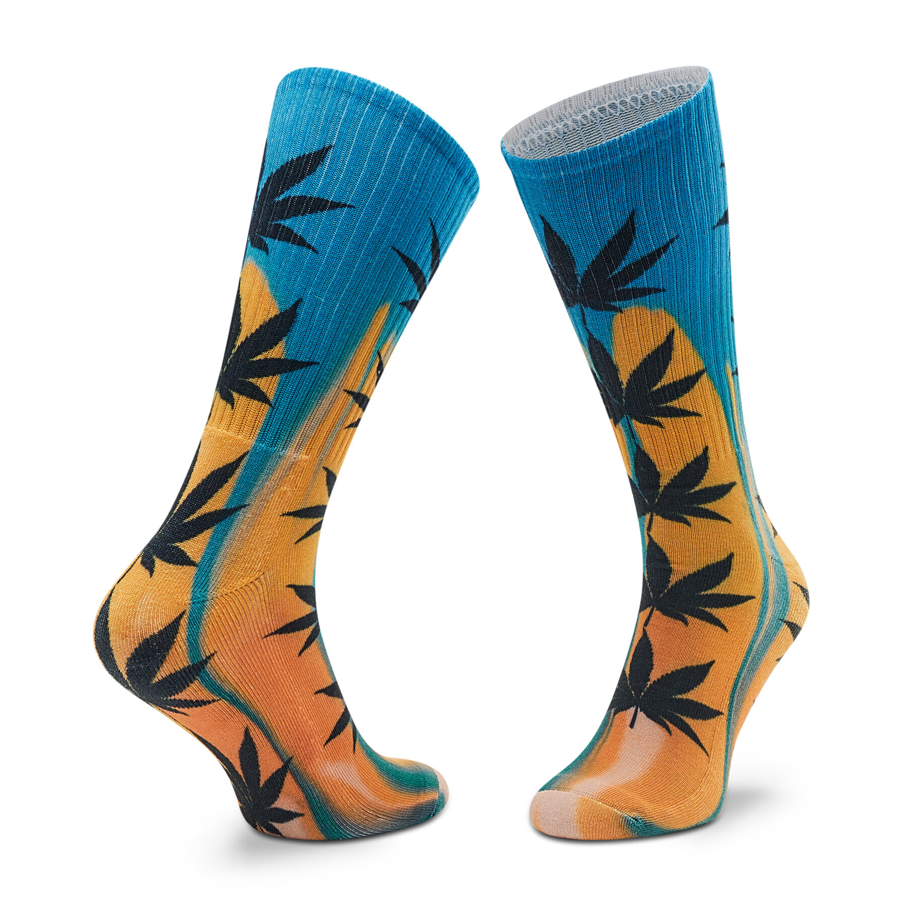 HUF Șosete Înalte Unisex Digital Plantlife SK00620 Galben - Pled.ro