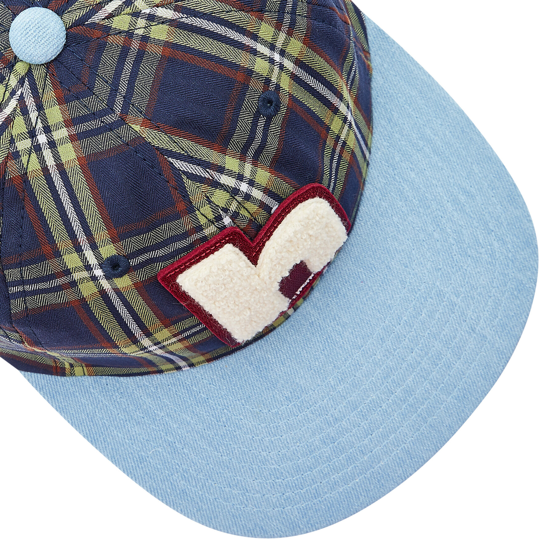 HUF Șapcă Chenille Patch 6-Panel HT00642 Bleumarin - Pled.ro