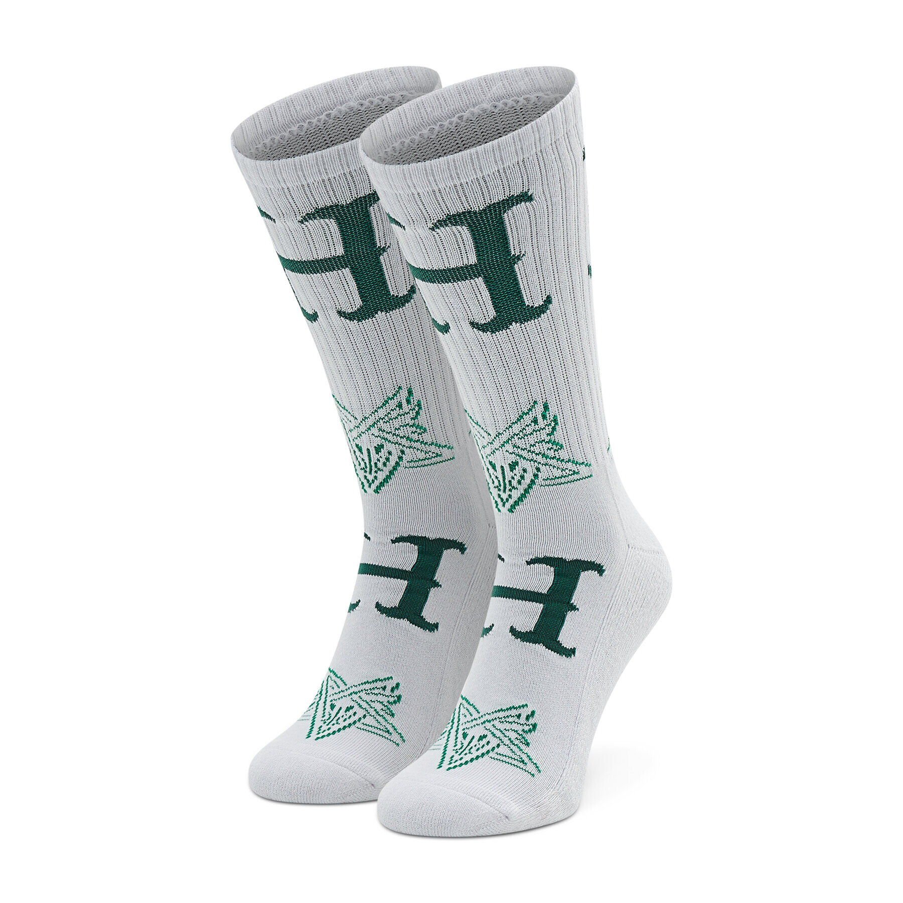 HUF Șosete Înalte Unisex Duality Sock SK00723 Alb - Pled.ro