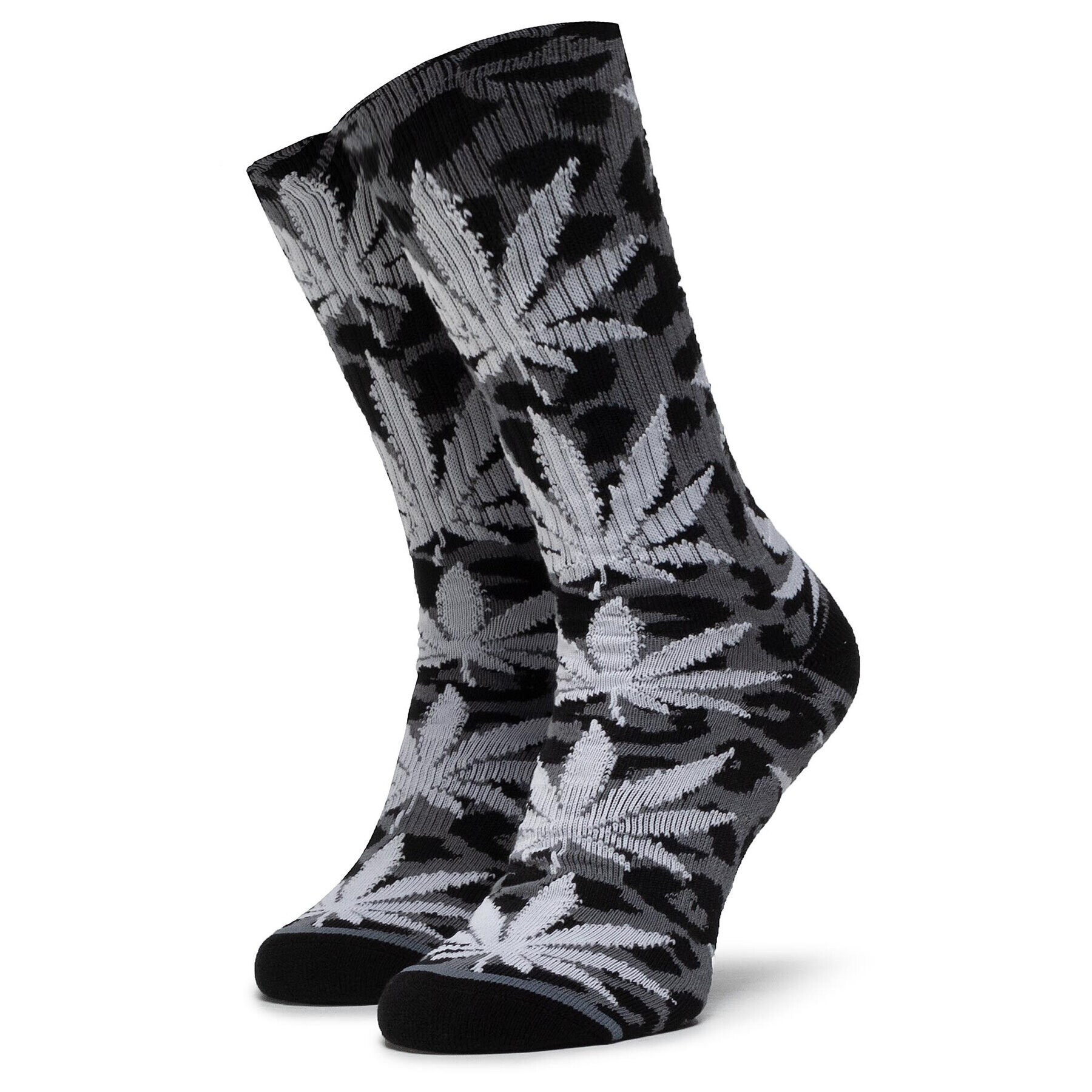 HUF Șosete Înalte Unisex Neo Leopard Plantlife Sock SK00448 r.OS Gri - Pled.ro