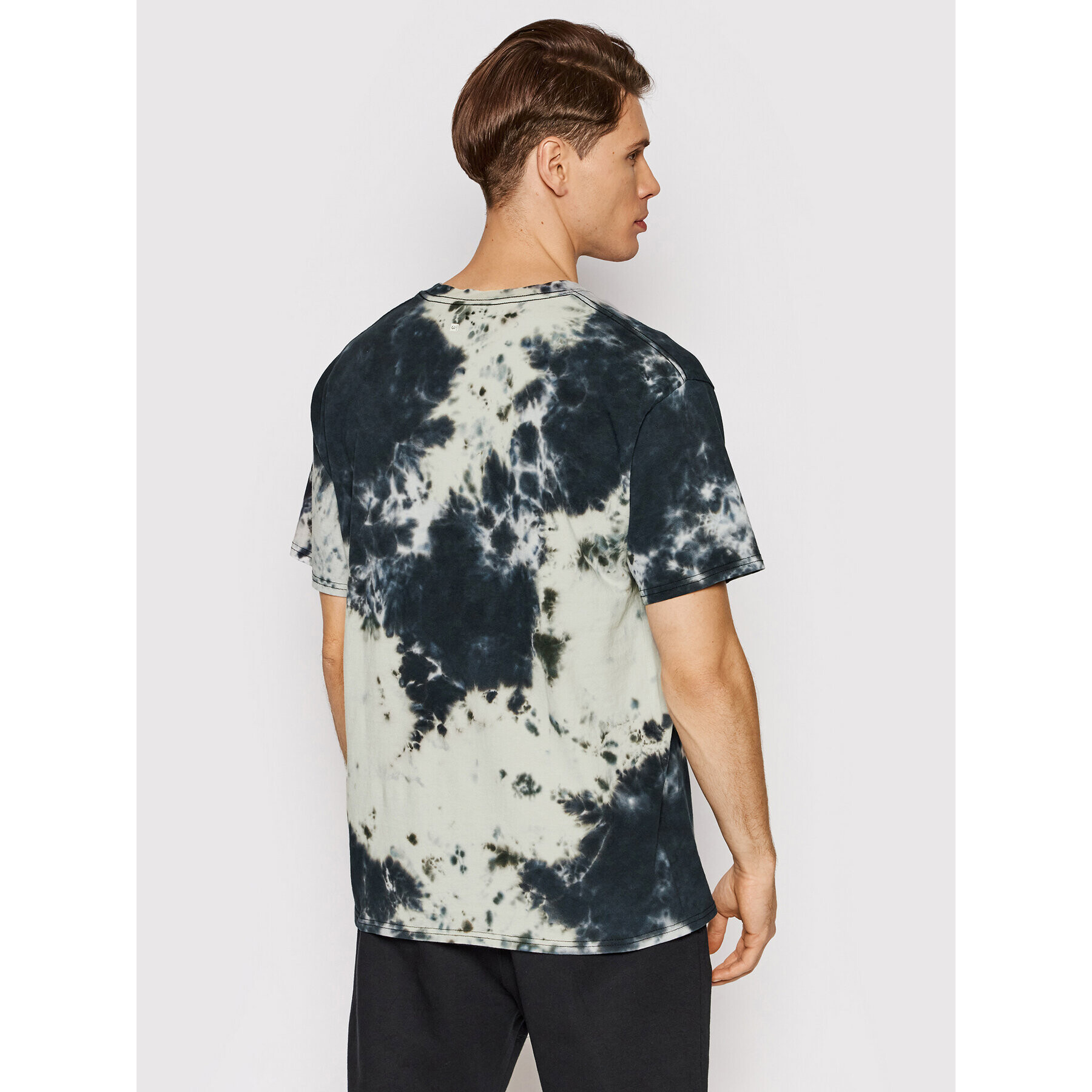 HUF Tricou Gathering TS01497 Negru Regular Fit - Pled.ro