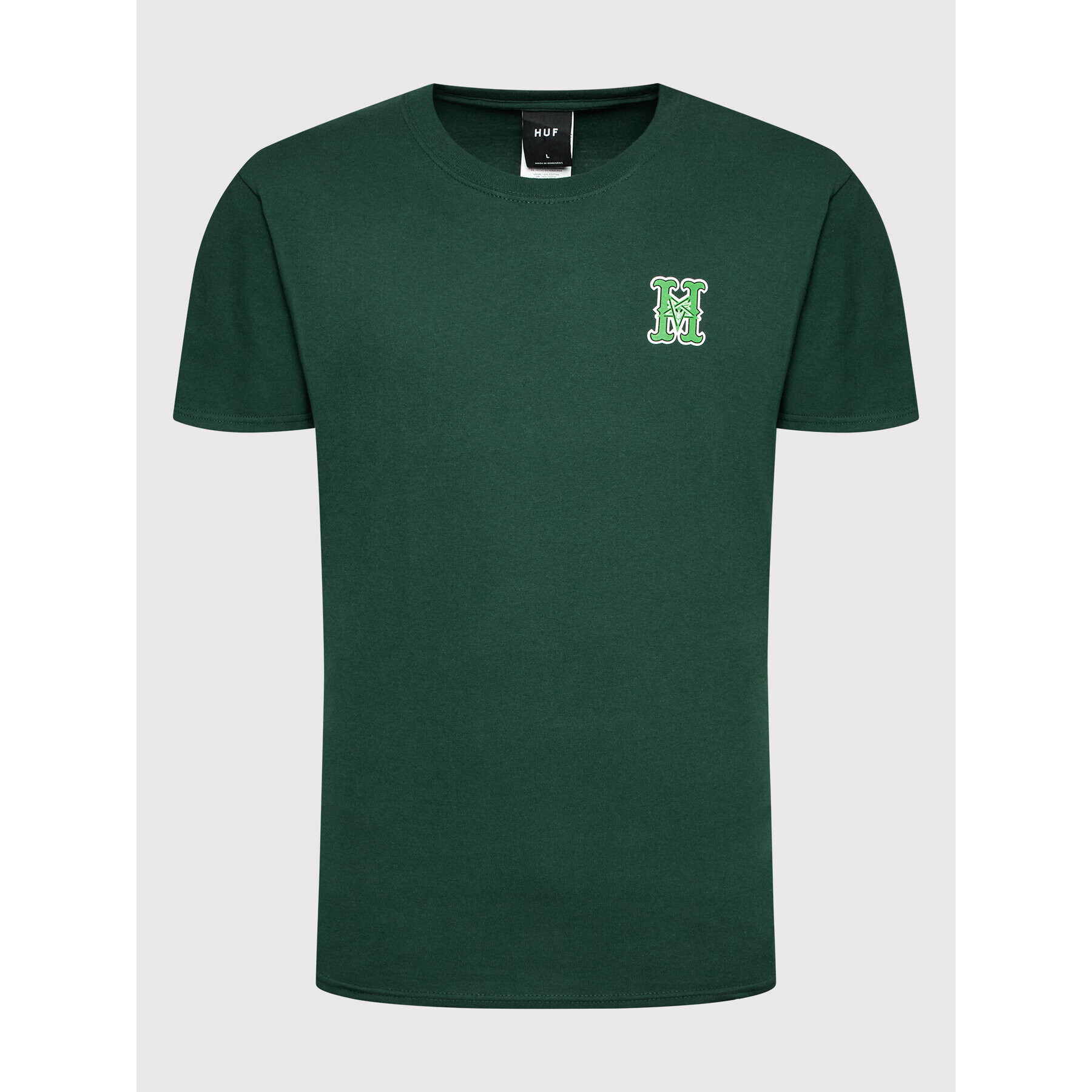 HUF Tricou High Point TS01919 Verde Regular Fit - Pled.ro