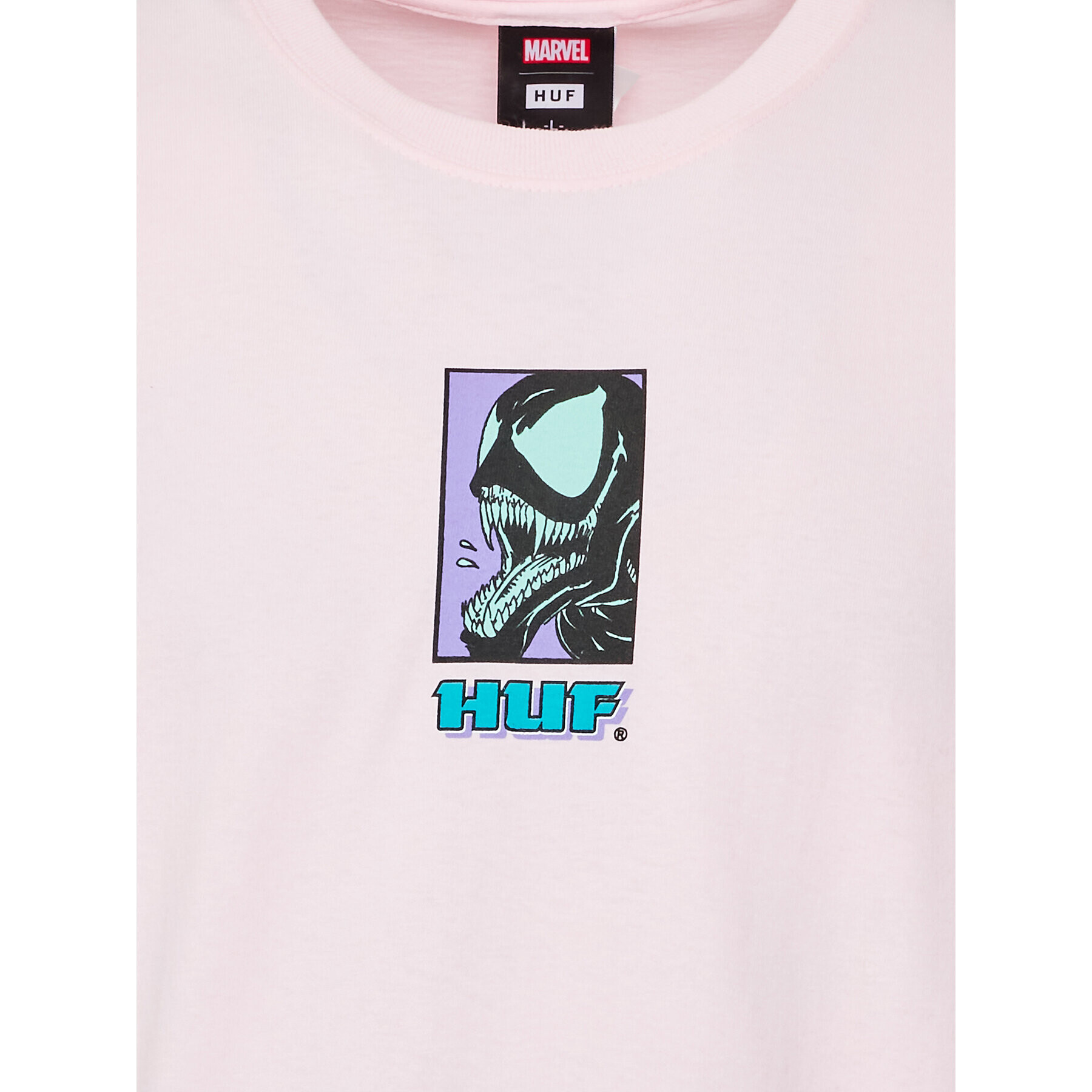 HUF Tricou MARVEL Symbiote TS02060 Roz Regular Fit - Pled.ro