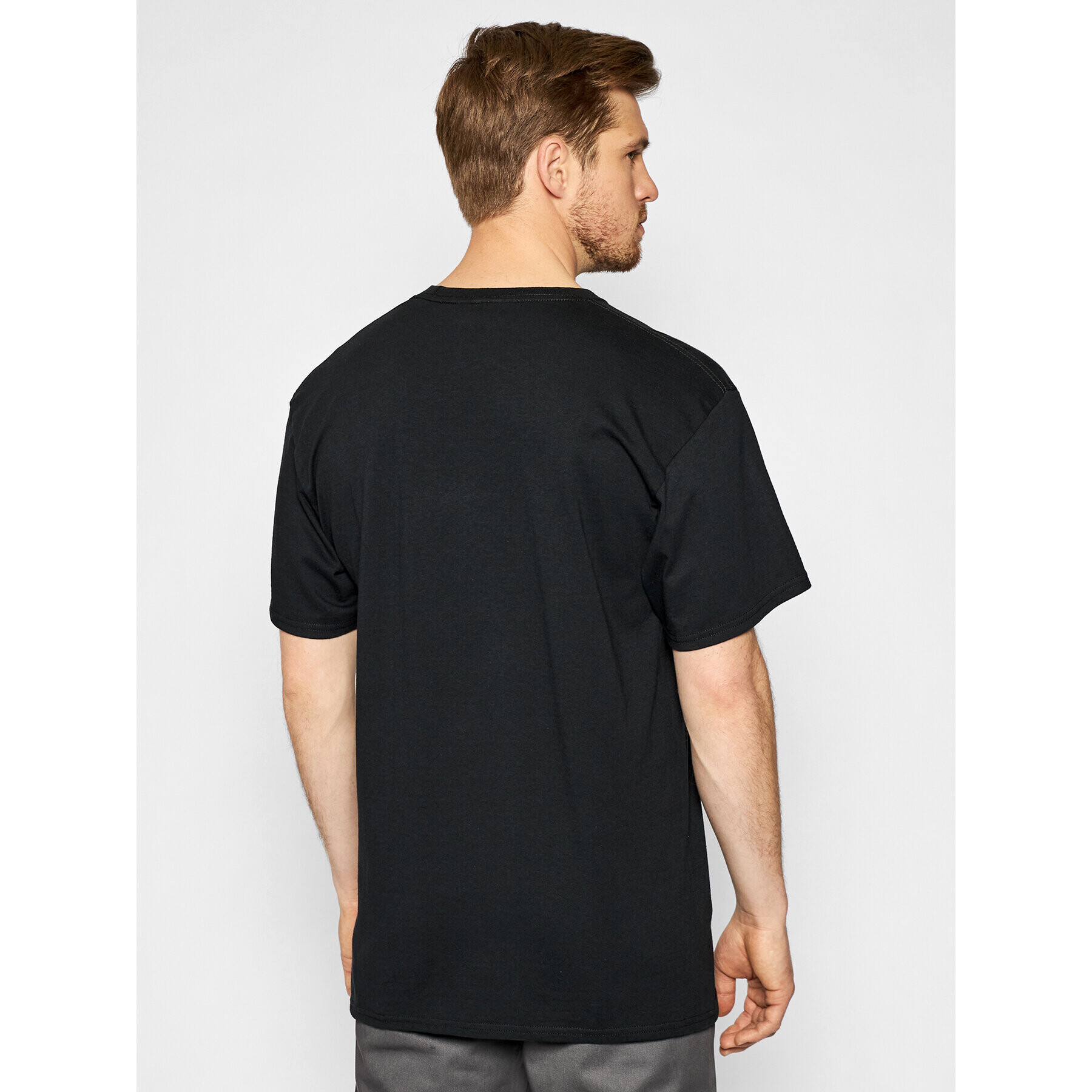 HUF Tricou Mix Box Logo TS01343 Negru Regular Fit - Pled.ro