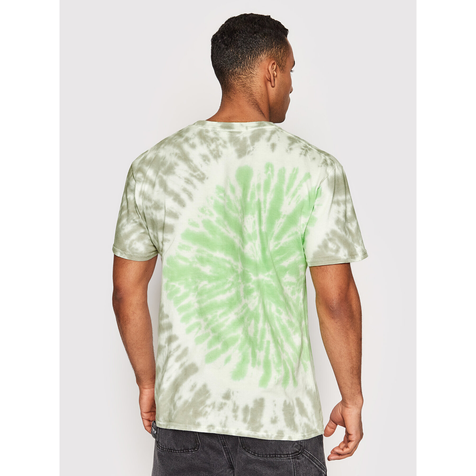 HUF Tricou Sf Dye TS01630 Verde Regular Fit - Pled.ro