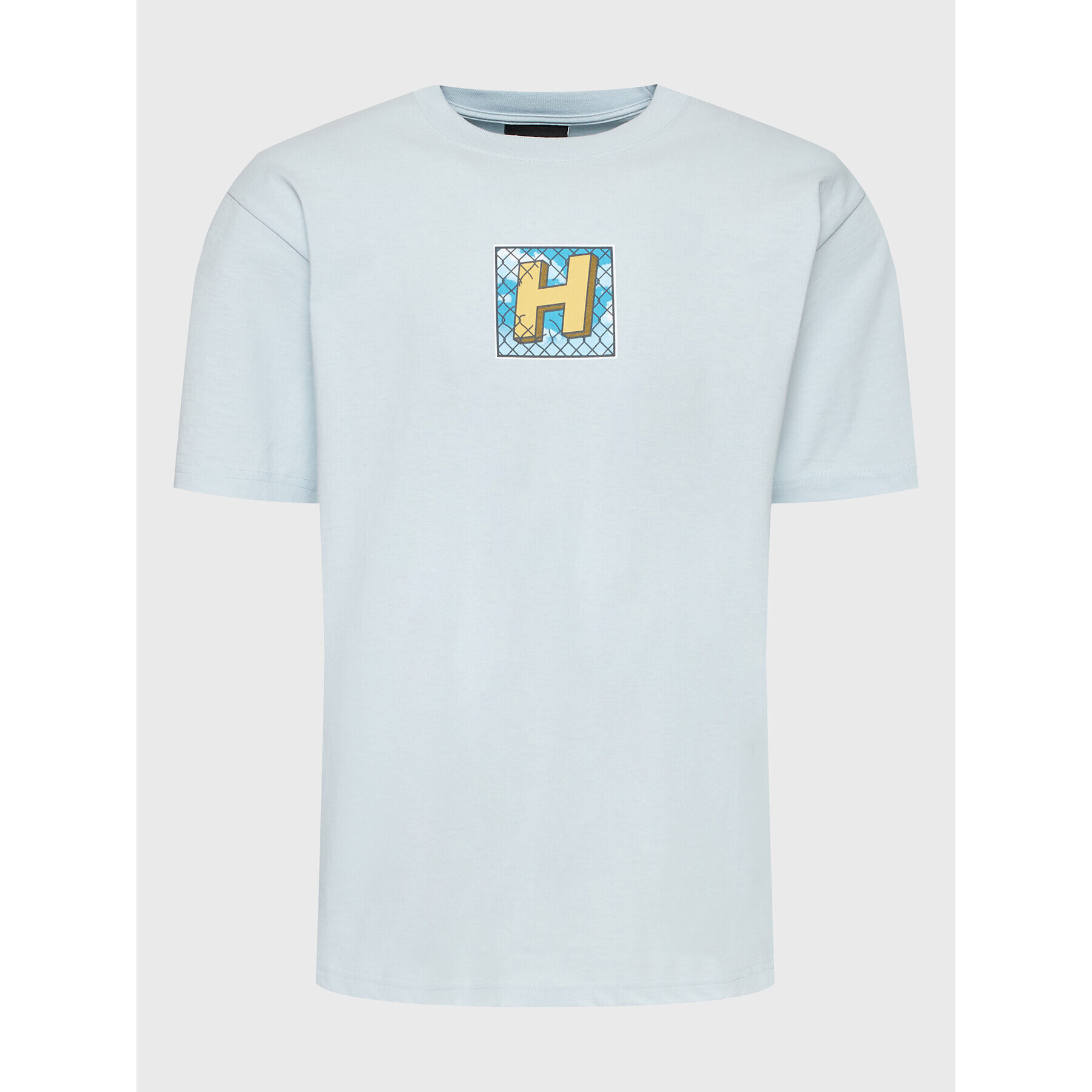 HUF Tricou Tresspass TS01940 Albastru Regular Fit - Pled.ro