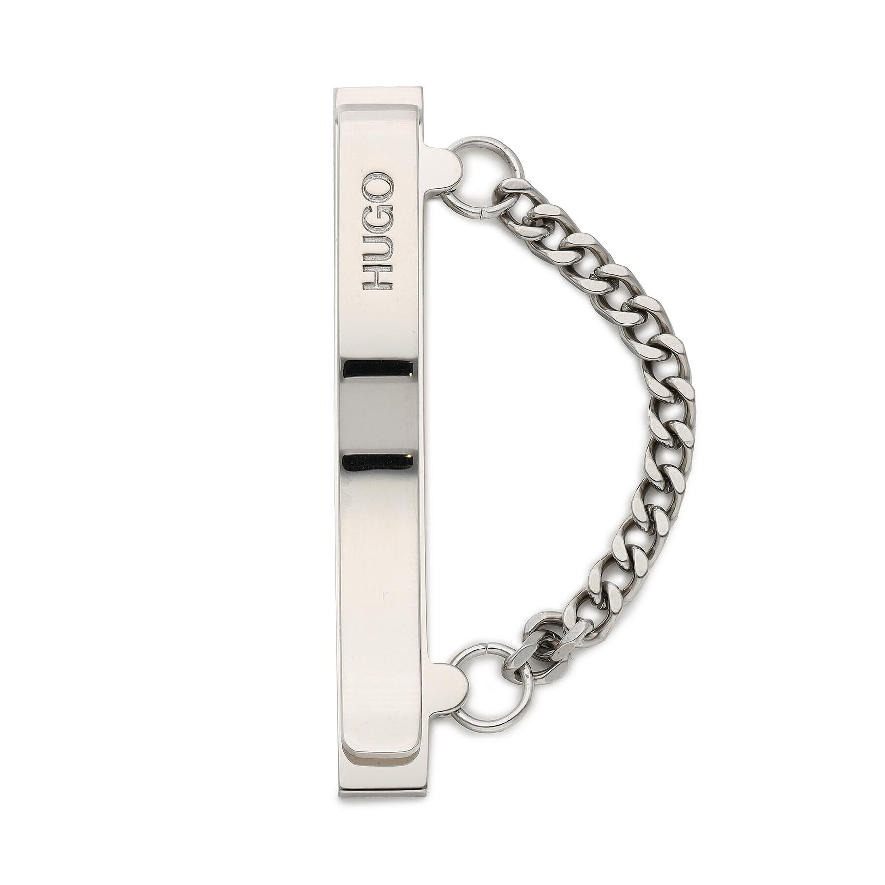 Hugo Ac pentru cravată E-Chain-Tie Bar 50462202 Argintiu - Pled.ro