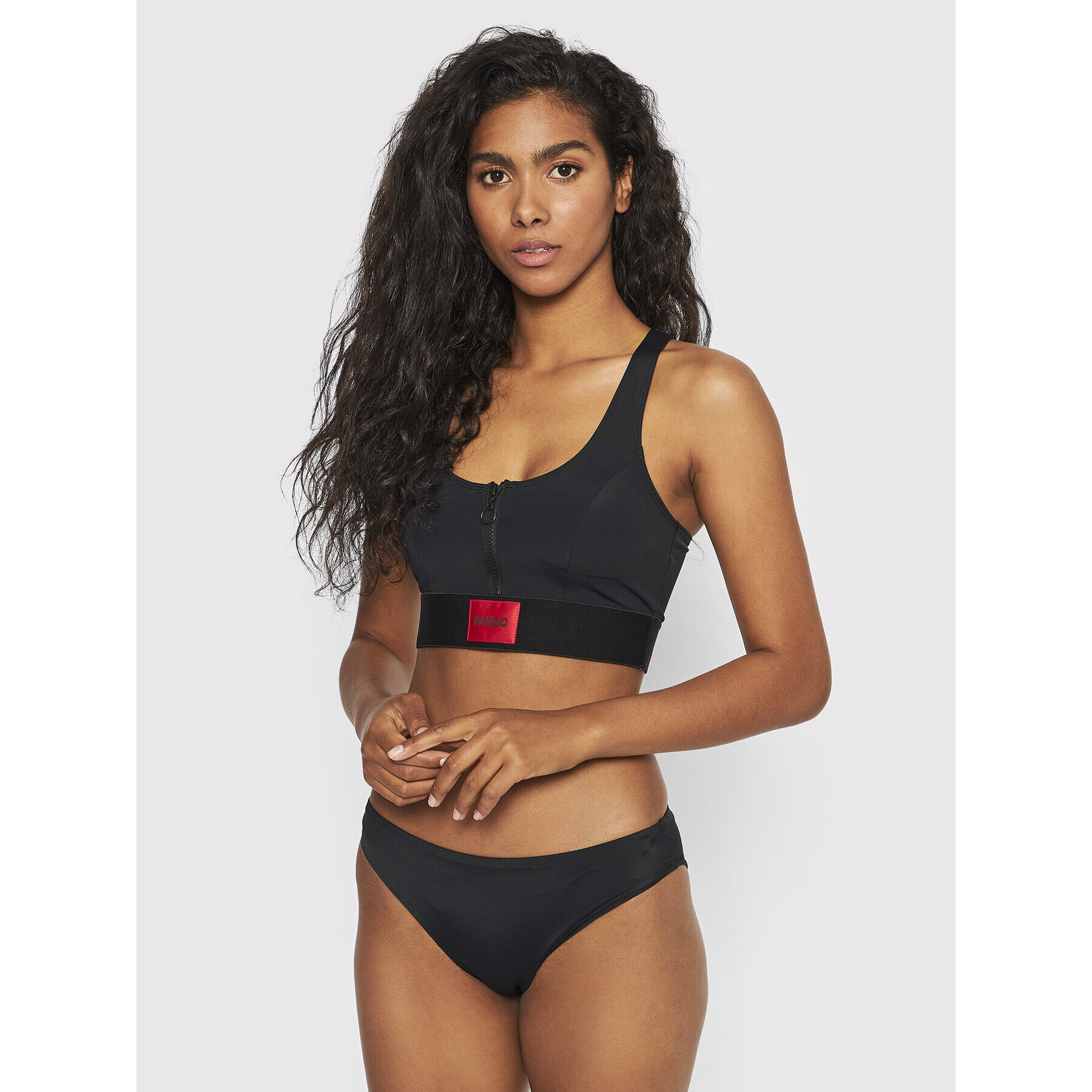 Hugo Bikini partea de jos Classic Pure 50470215 Negru - Pled.ro