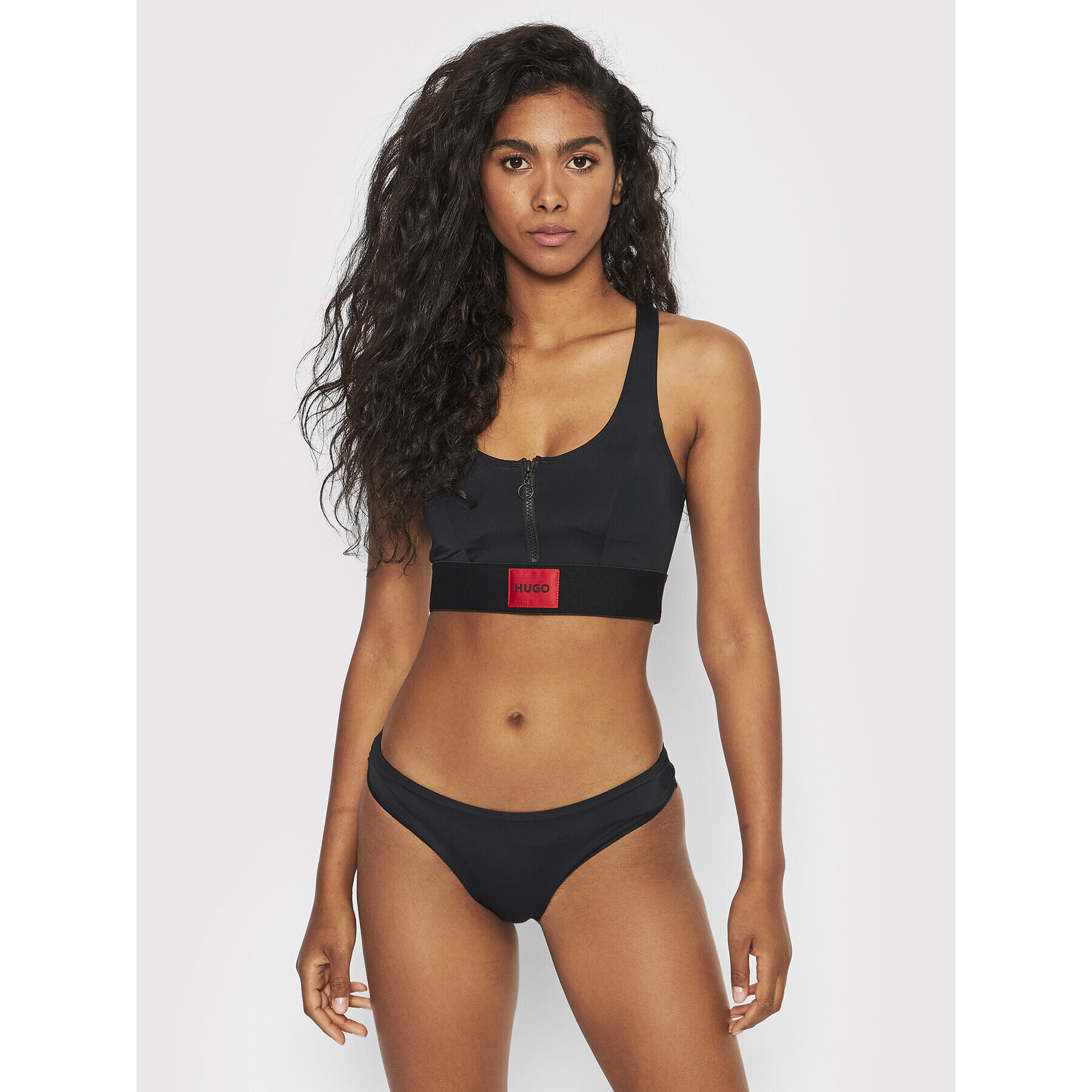 Hugo Bikini partea de jos Pure 50470210 Negru - Pled.ro