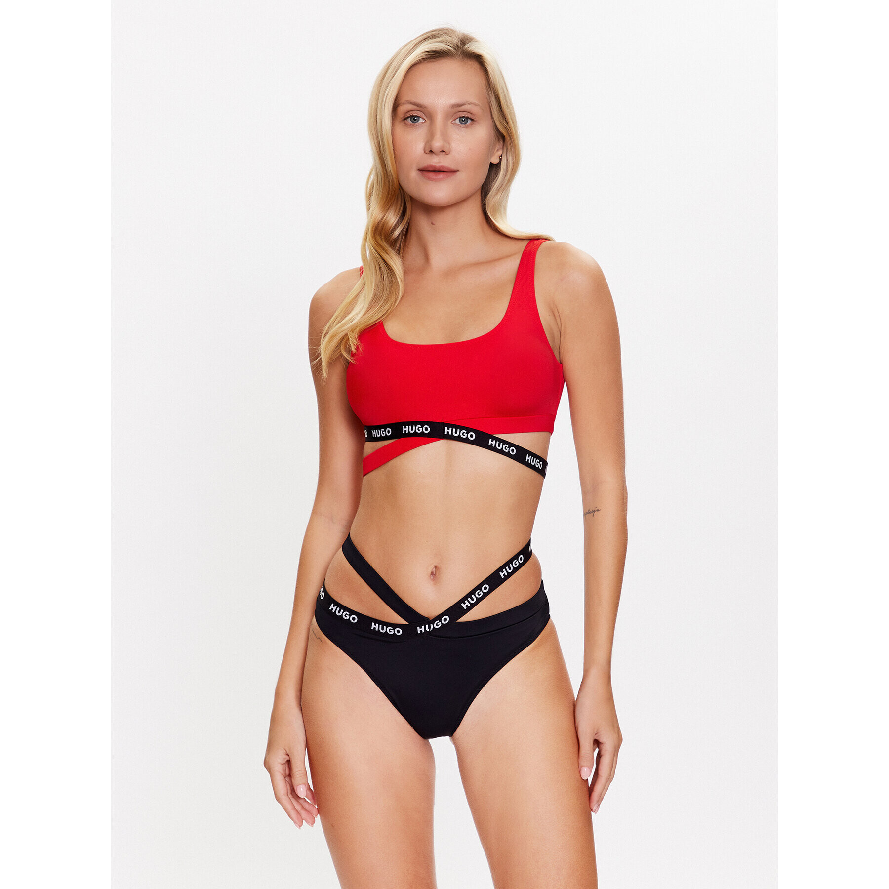 Hugo Bikini partea de sus 50492421 Roz Slim Fit - Pled.ro