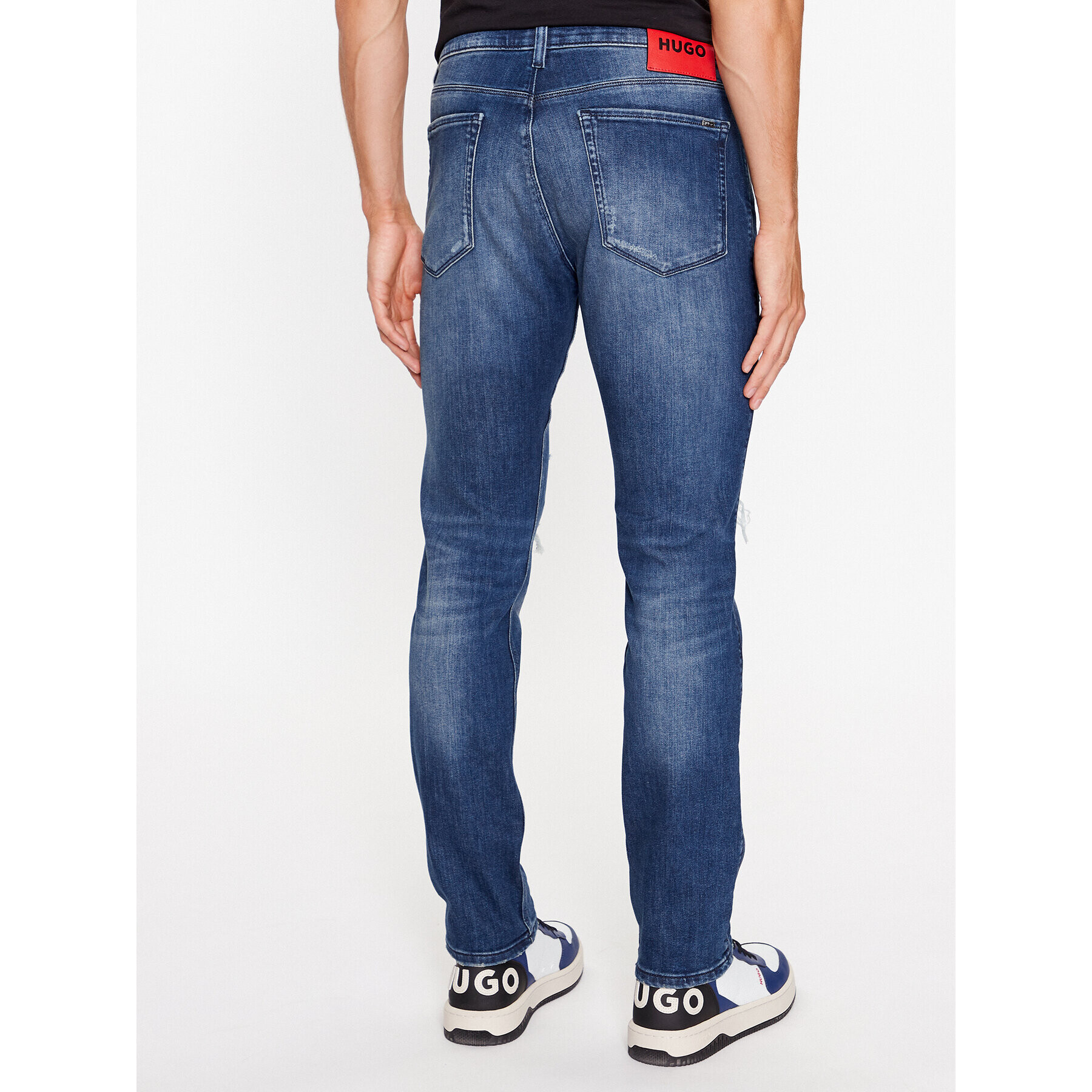 Hugo Blugi 50499046 Albastru Slim Fit - Pled.ro