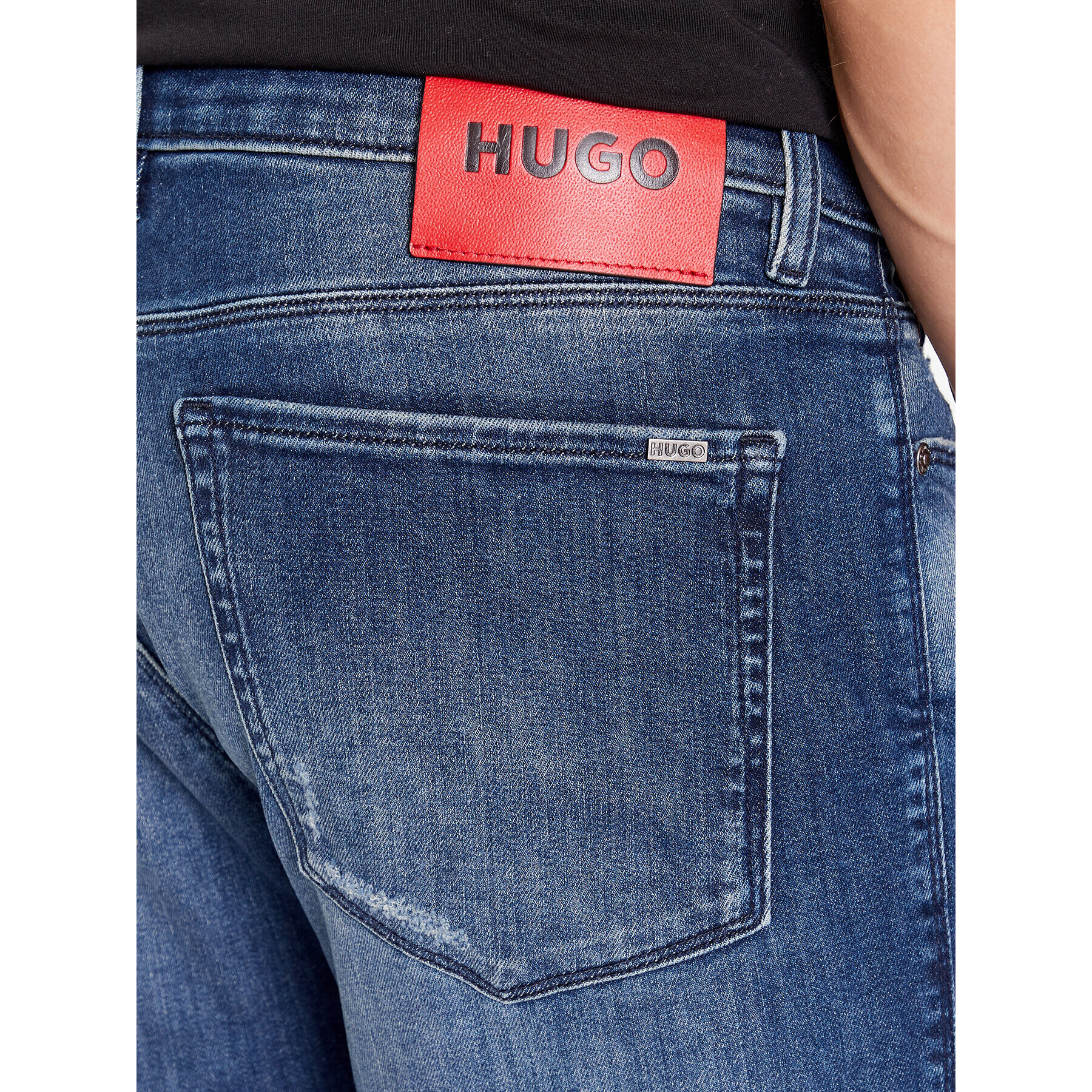 Hugo Blugi 50499046 Albastru Slim Fit - Pled.ro