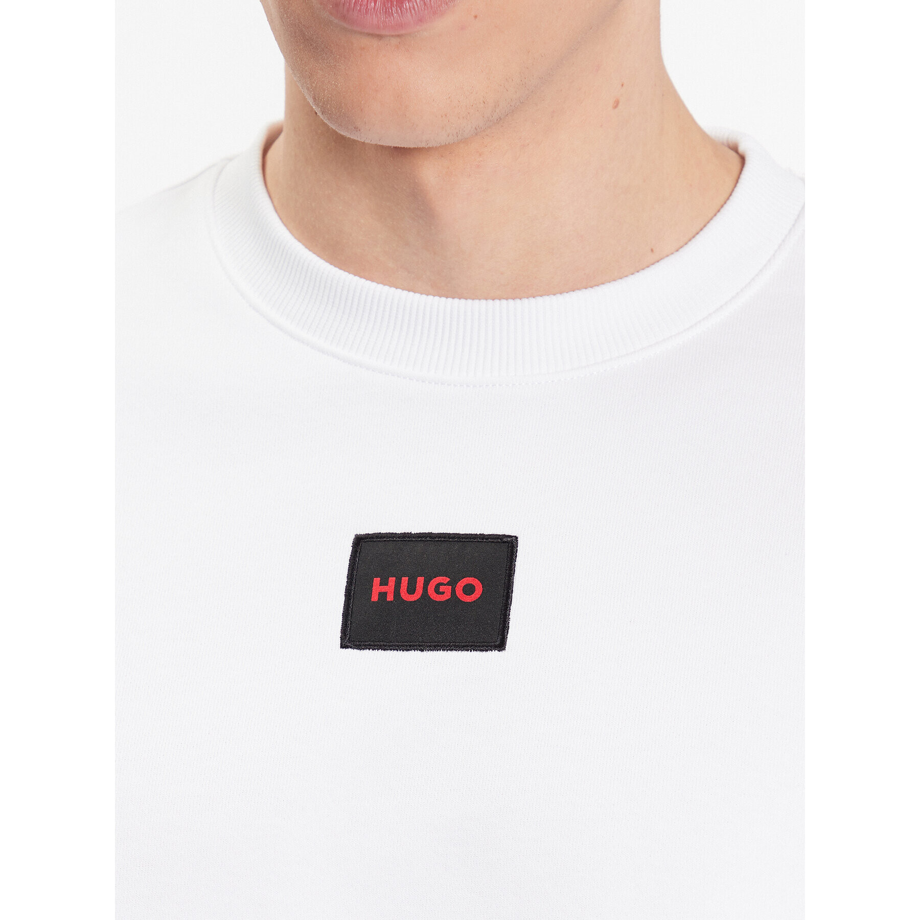 Hugo Bluză Diragol212 50447964 Alb Regular Fit - Pled.ro