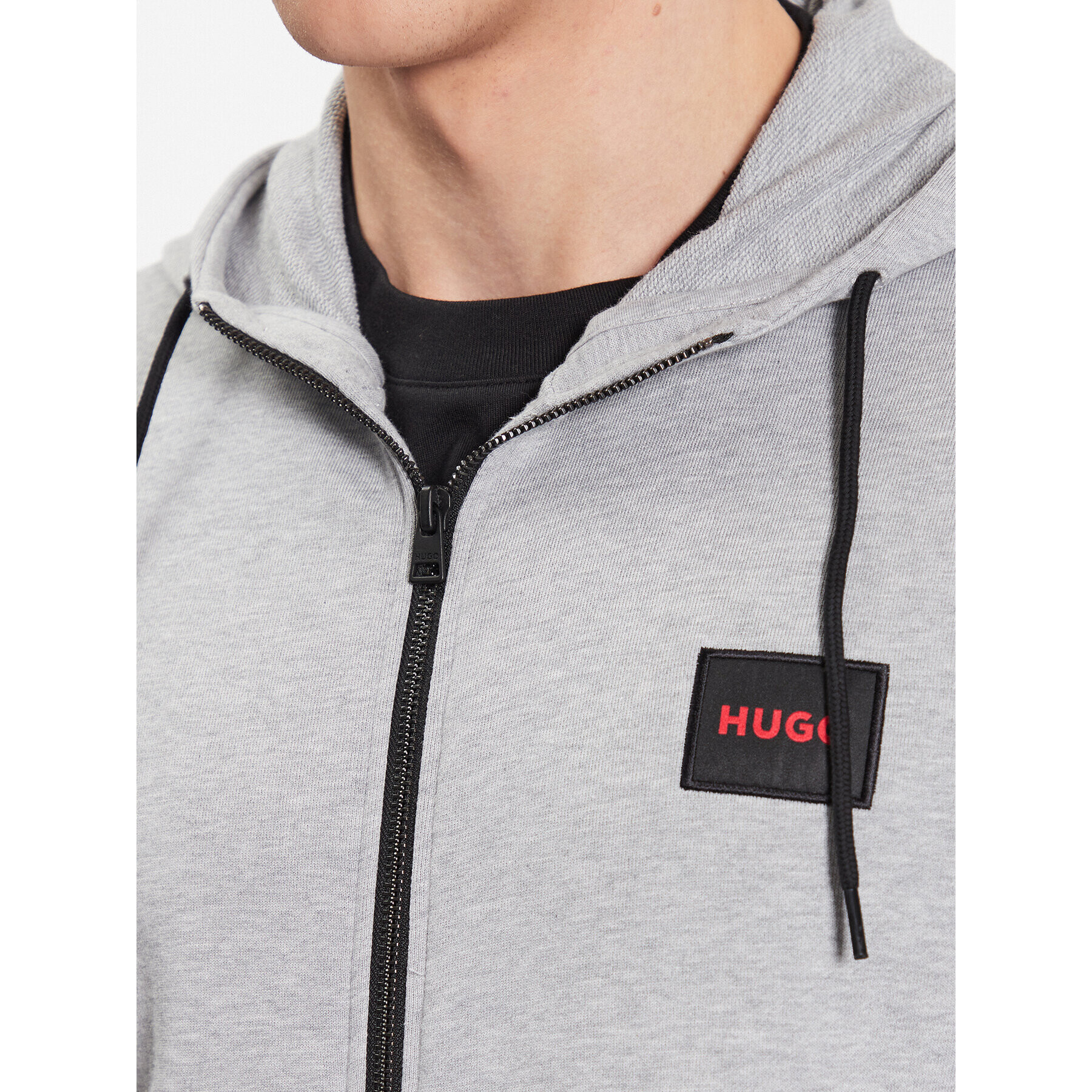 Hugo Bluză Daple212 50447972 Gri Regular Fit - Pled.ro