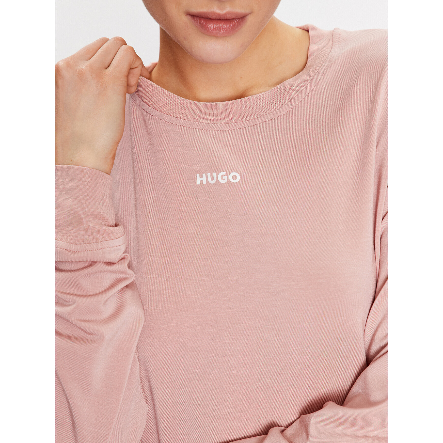 Hugo Bluză 50480539 Roz Relaxed Fit - Pled.ro