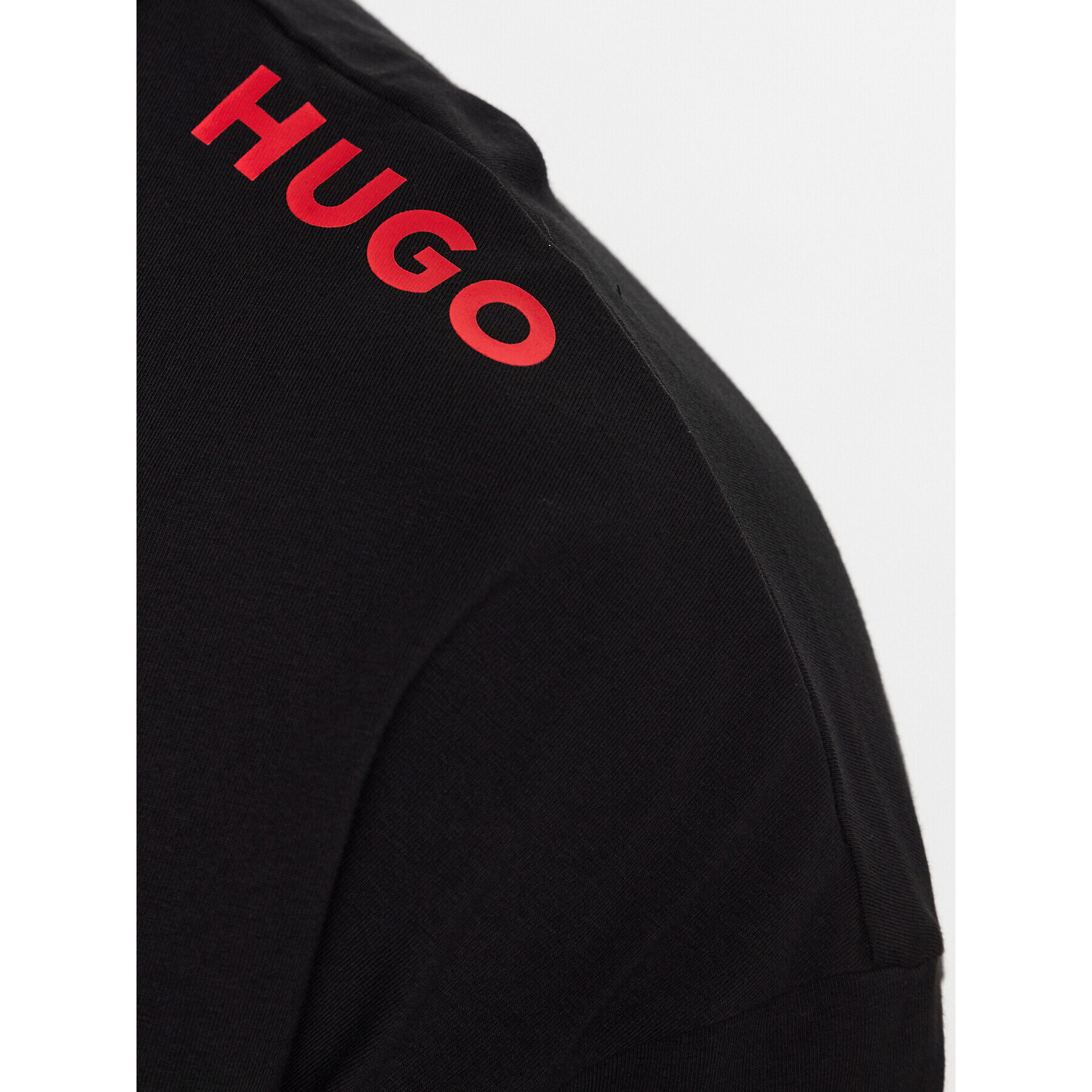 Hugo Bluză 50487781 Negru Relaxed Fit - Pled.ro