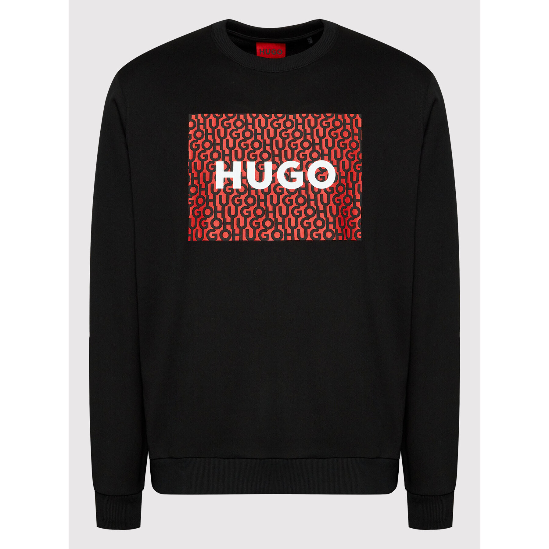 Hugo Bluză Dalker 50472719 Negru Regular Fit - Pled.ro