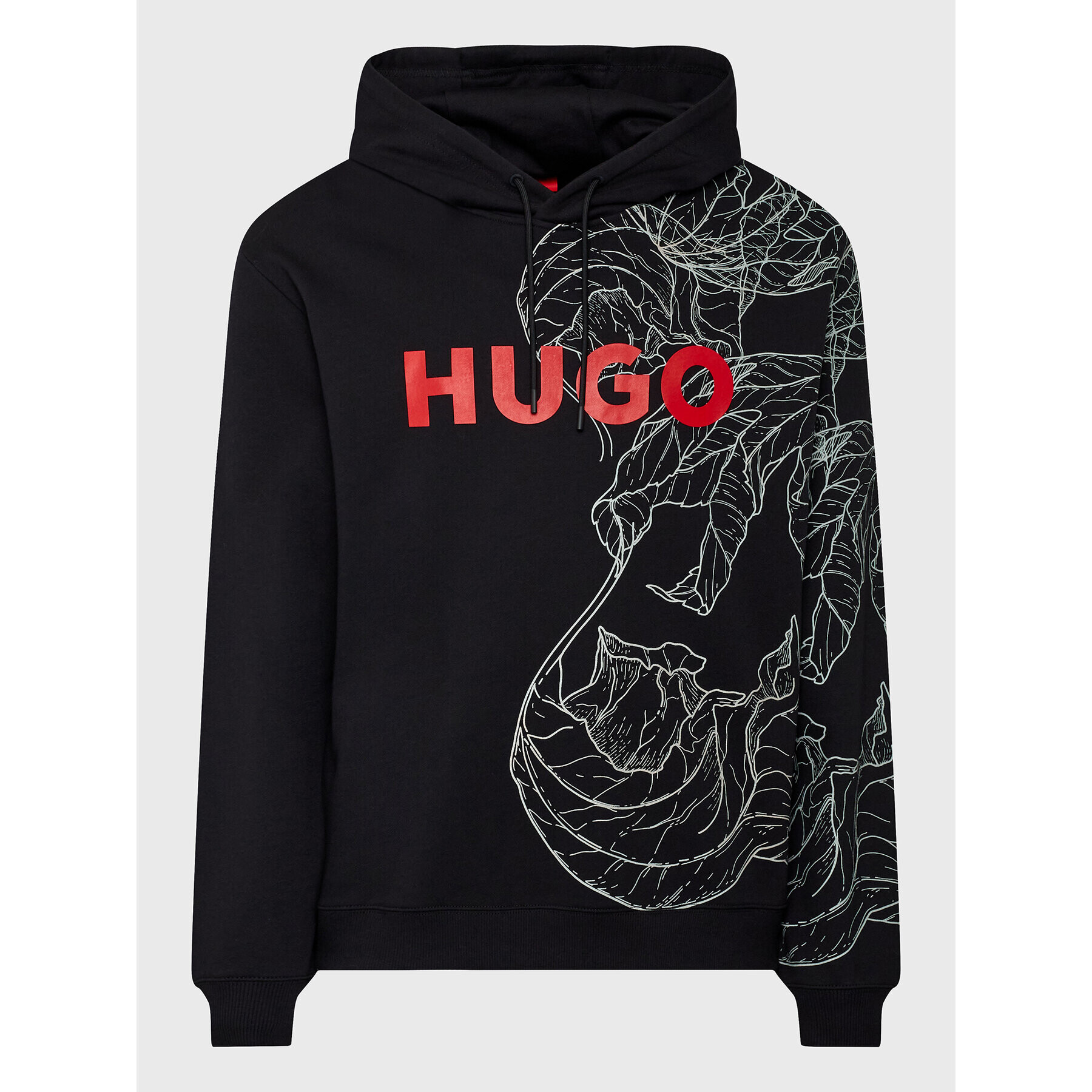 Hugo Bluză Danimaux 50477343 Negru Regular Fit - Pled.ro