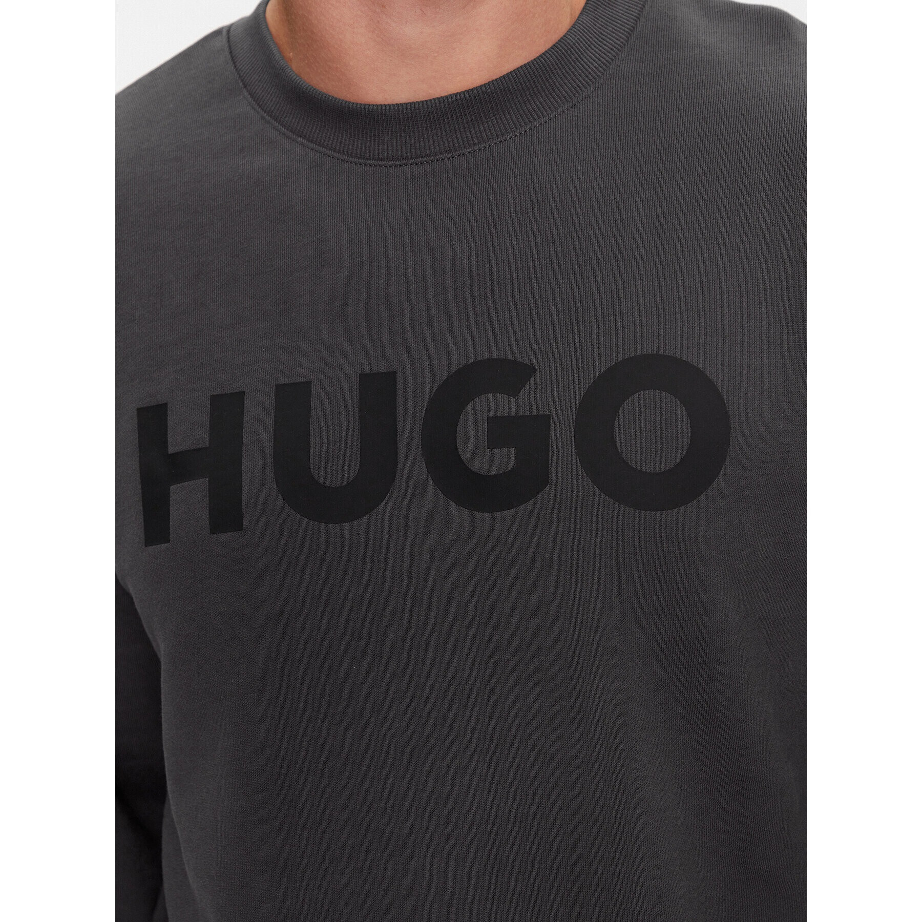 Hugo Bluză Dem 50477328 Gri Regular Fit - Pled.ro