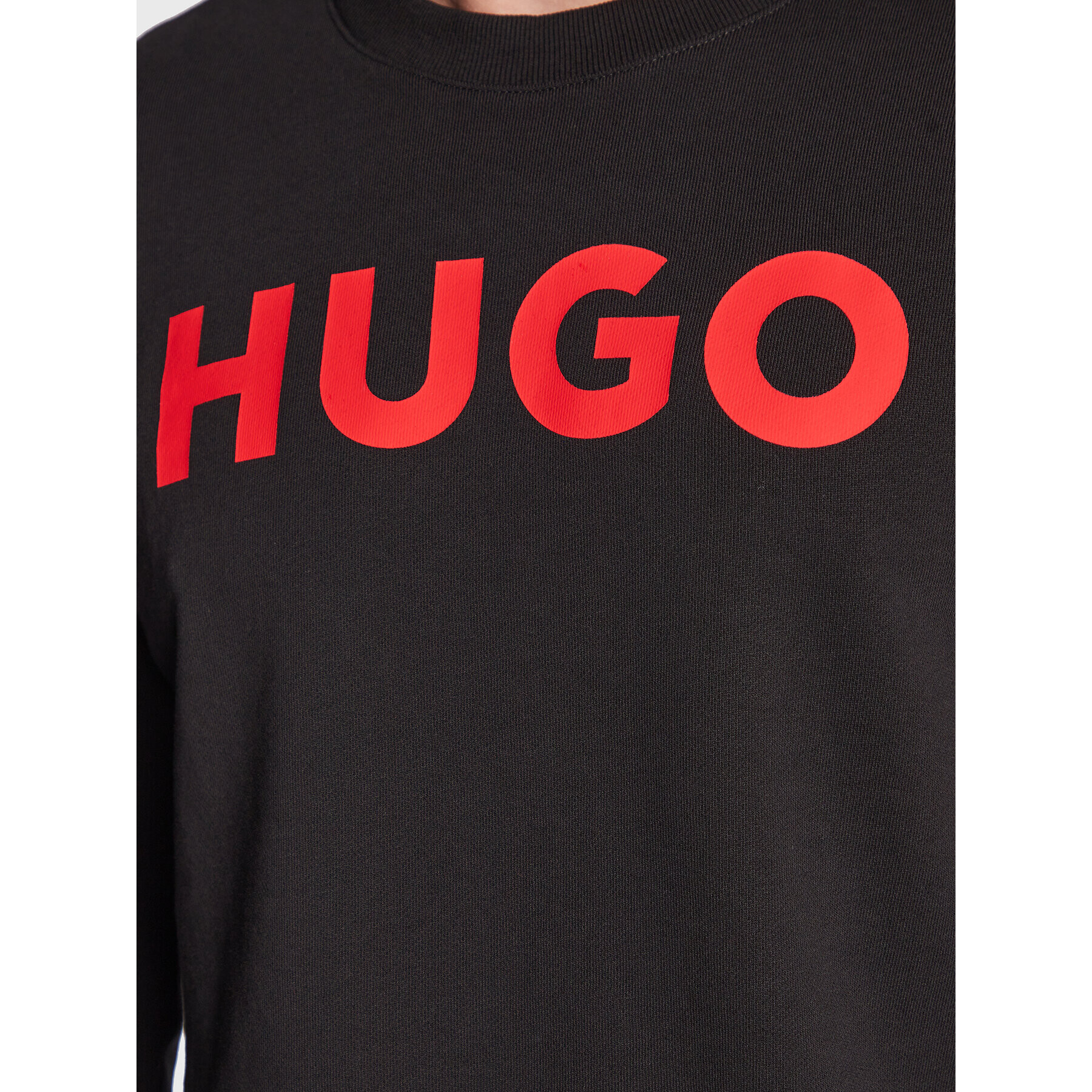 Hugo Bluză Dem 50477328 Negru Regular Fit - Pled.ro