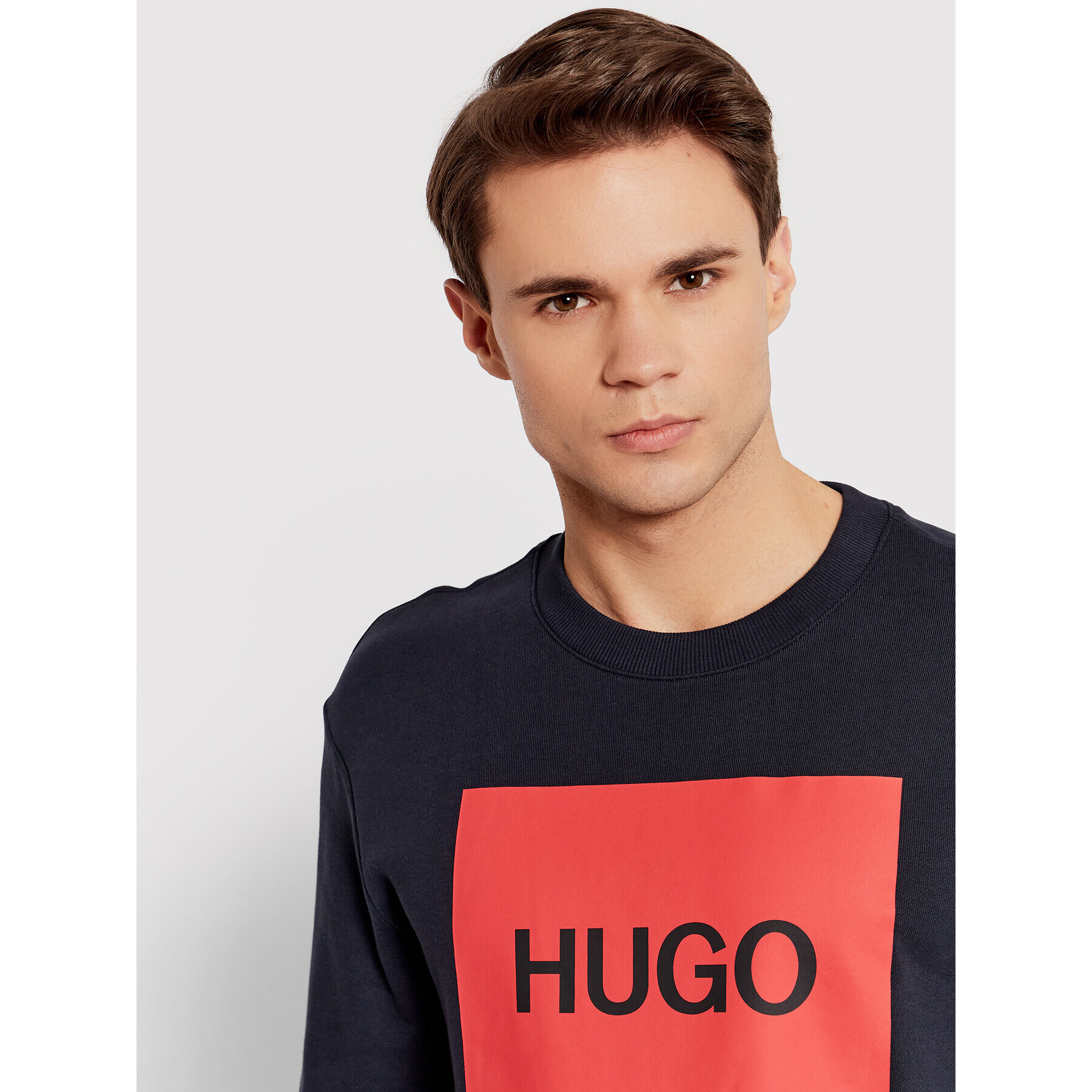 Hugo Bluză Duragol 50463314 Bleumarin Regular Fit - Pled.ro