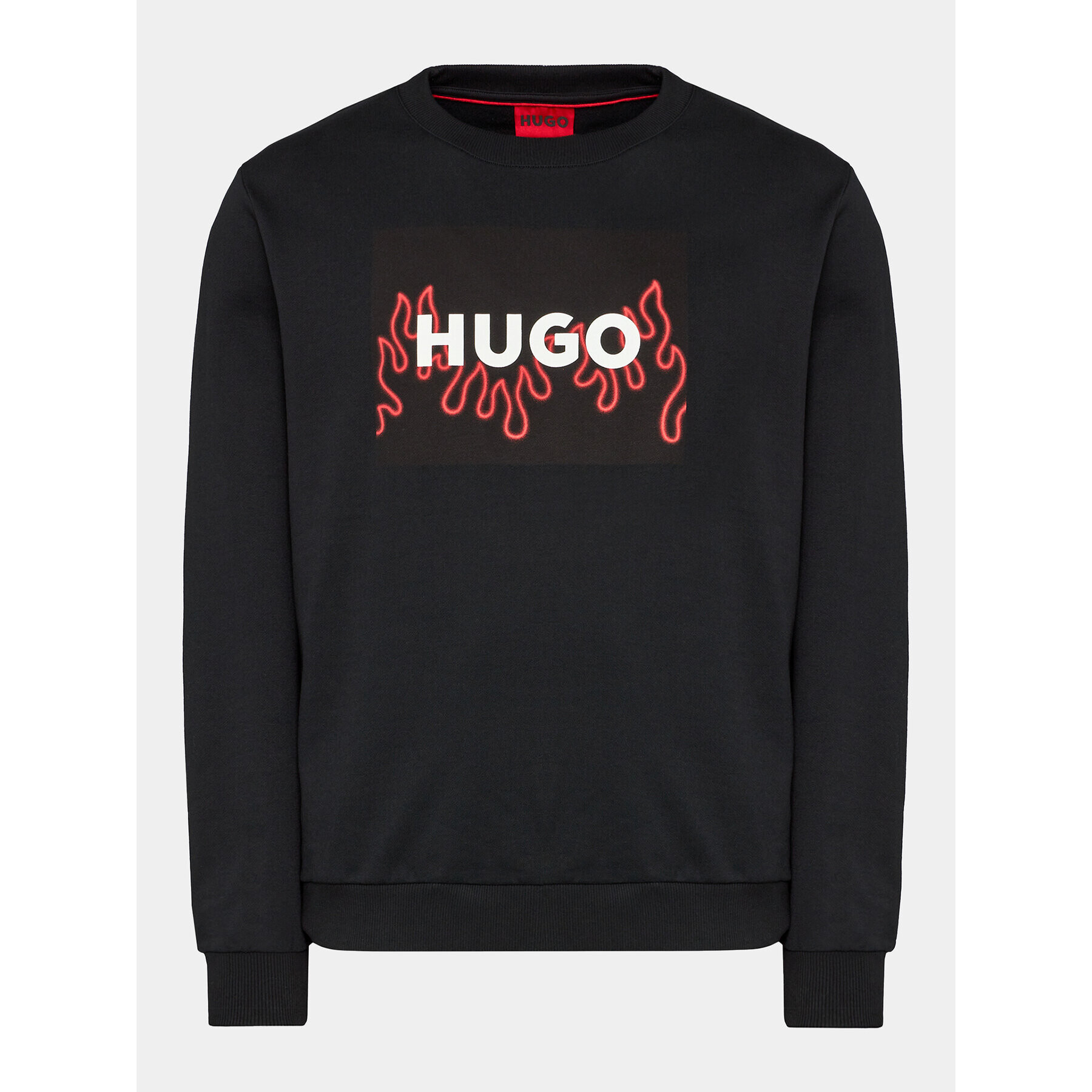 Hugo Bluză Duragol 50506990 Negru Regular Fit - Pled.ro