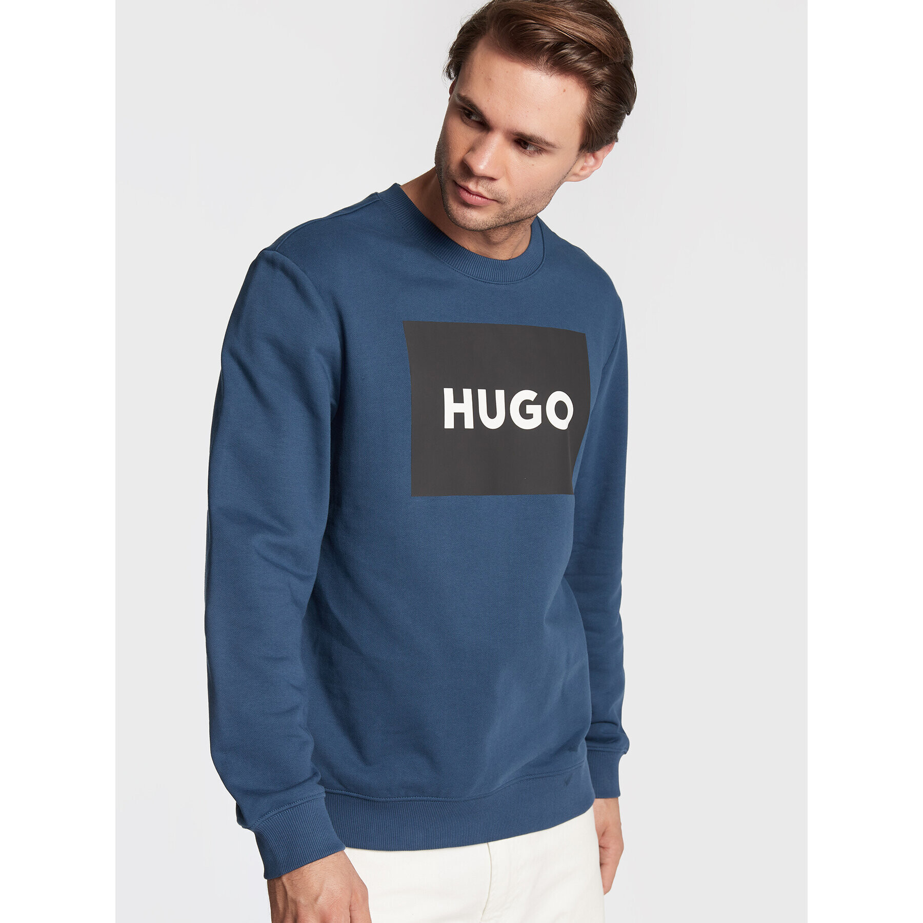 Hugo Bluză Duragol222 50467944 Bleumarin Regular Fit - Pled.ro