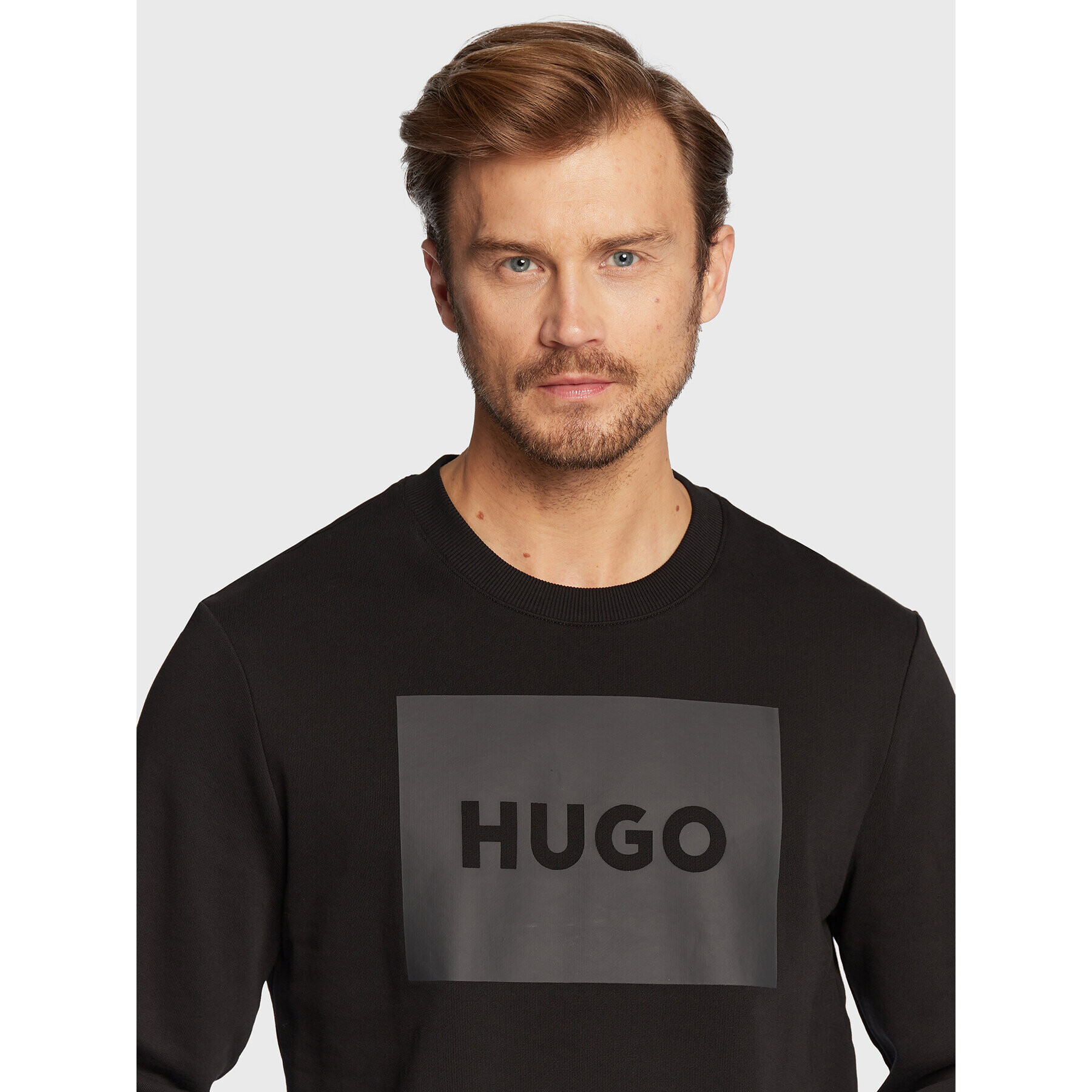 Hugo Bluză Duragol222 50467944 Negru Regular Fit - Pled.ro