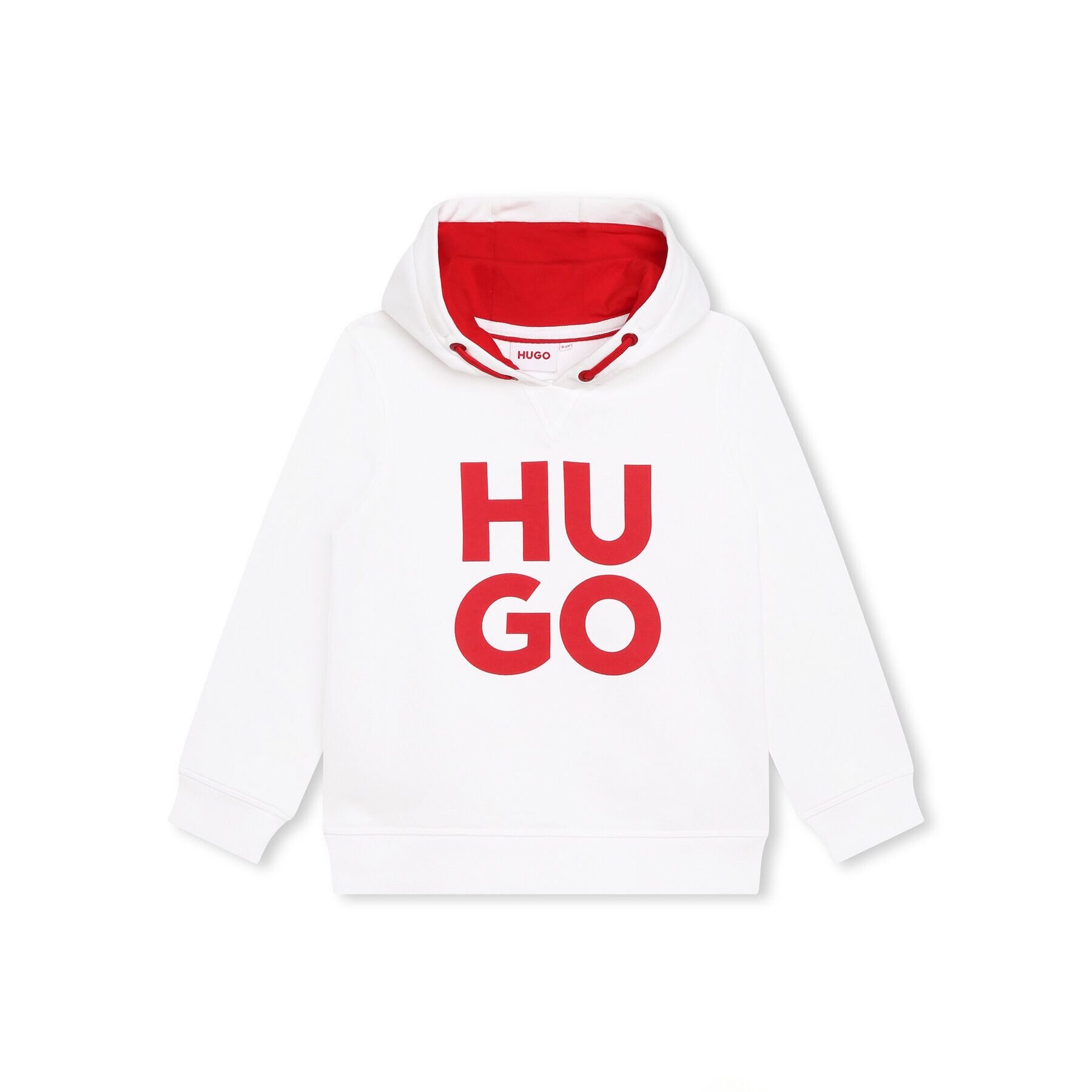 Hugo Bluză G25116 D Alb Regular Fit - Pled.ro