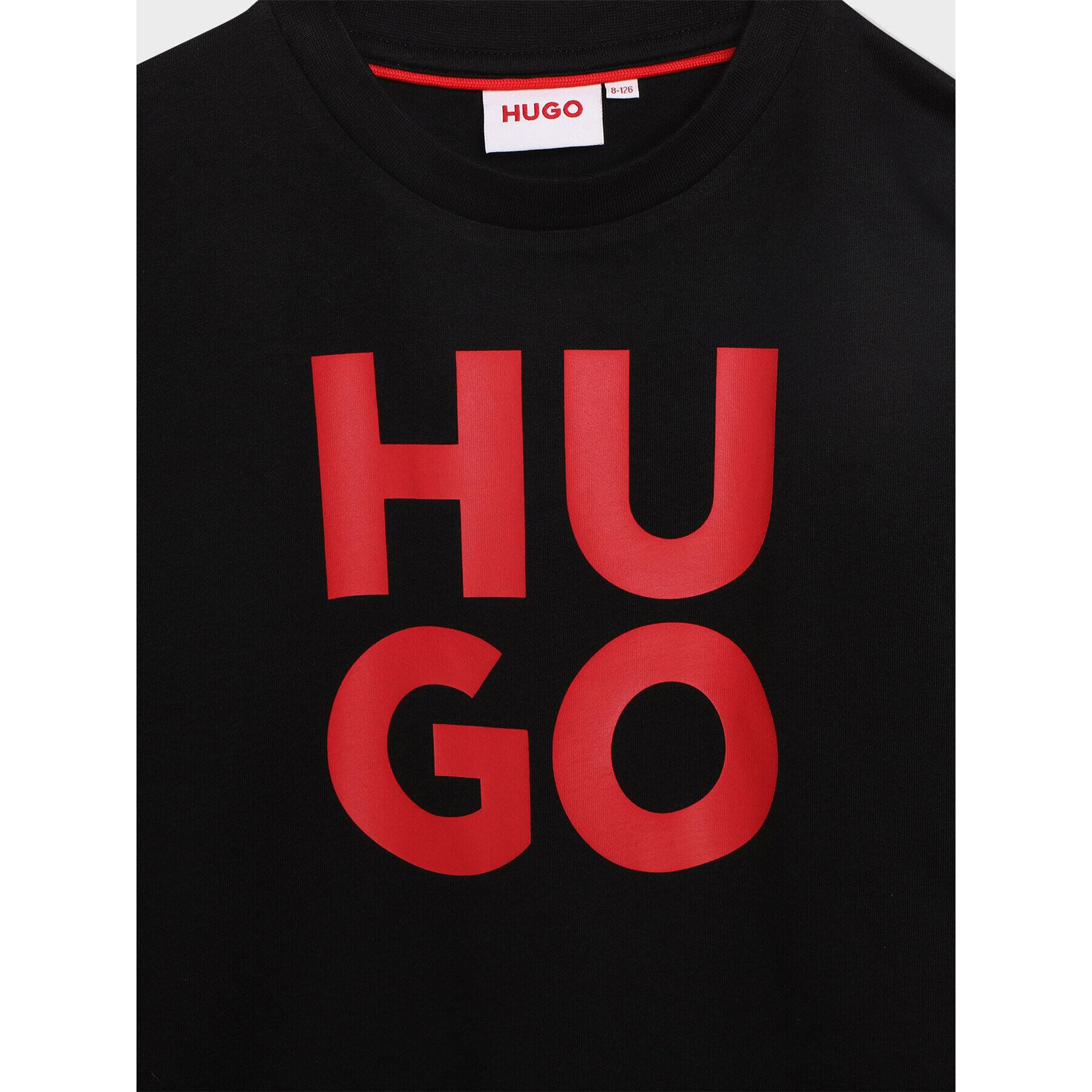 Hugo Bluză G25136 D Negru Regular Fit - Pled.ro