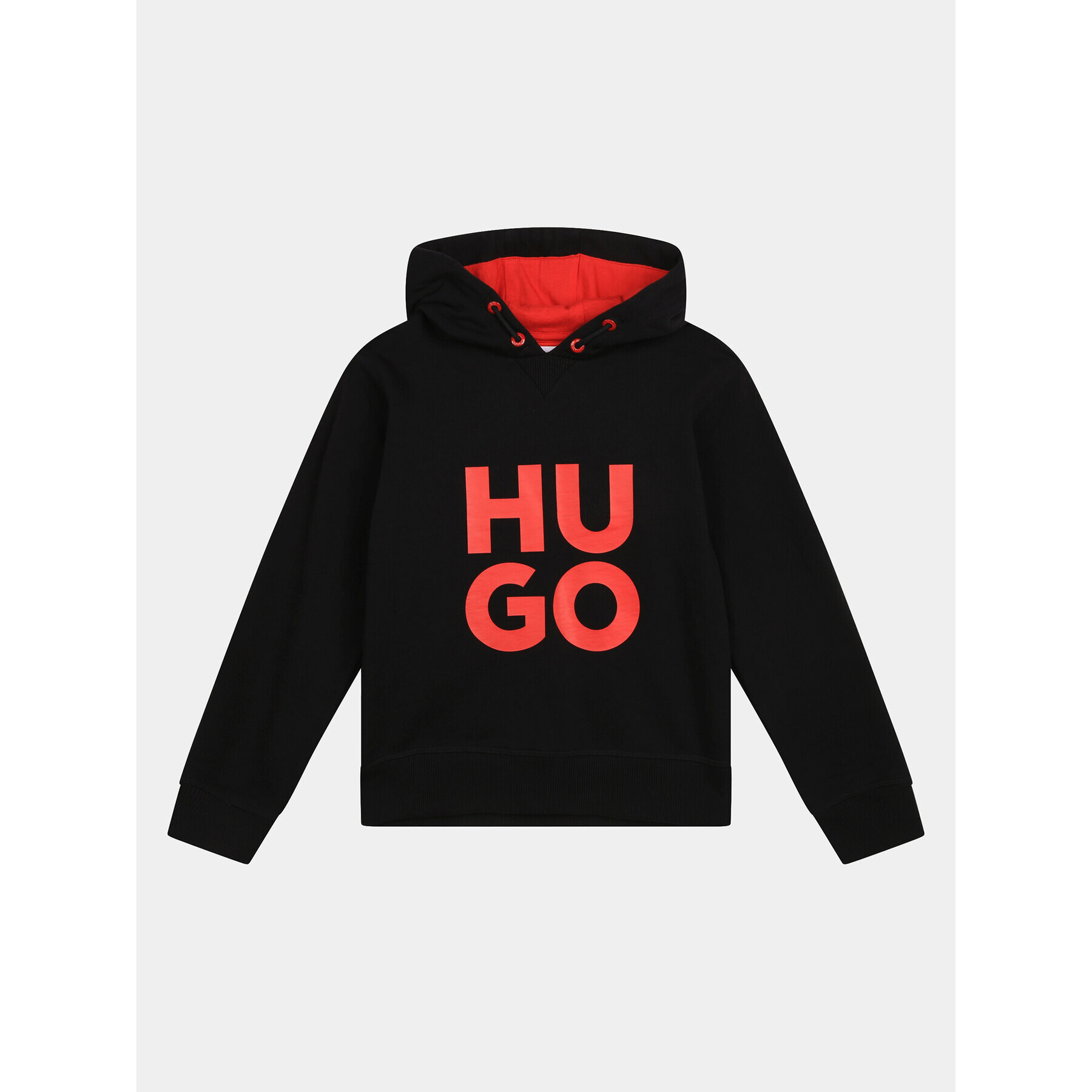 Hugo Bluză G25152 D Negru Regular Fit - Pled.ro