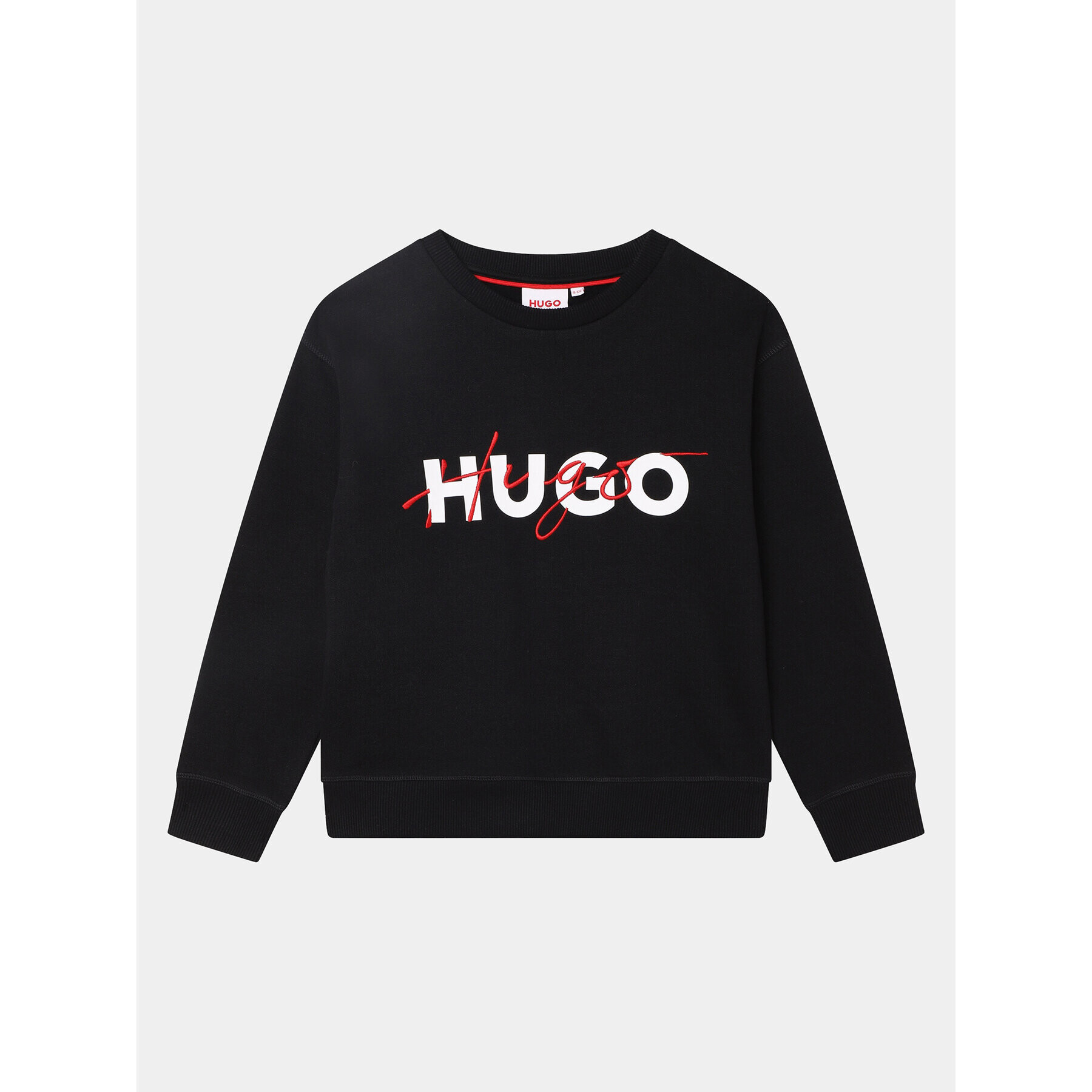 Hugo Bluză G25153 D Negru Regular Fit - Pled.ro