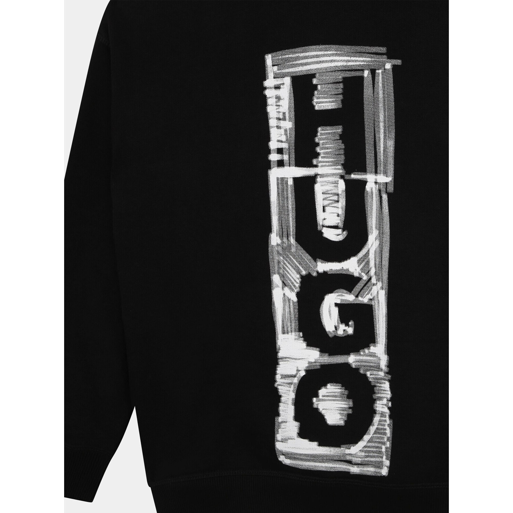 Hugo Bluză G25156 S Negru Regular Fit - Pled.ro