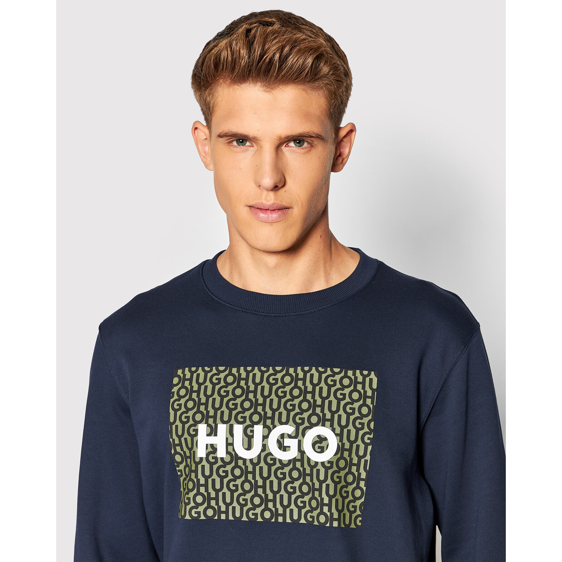 Hugo Bluză Dalker 50472719 Bleumarin Regular Fit - Pled.ro