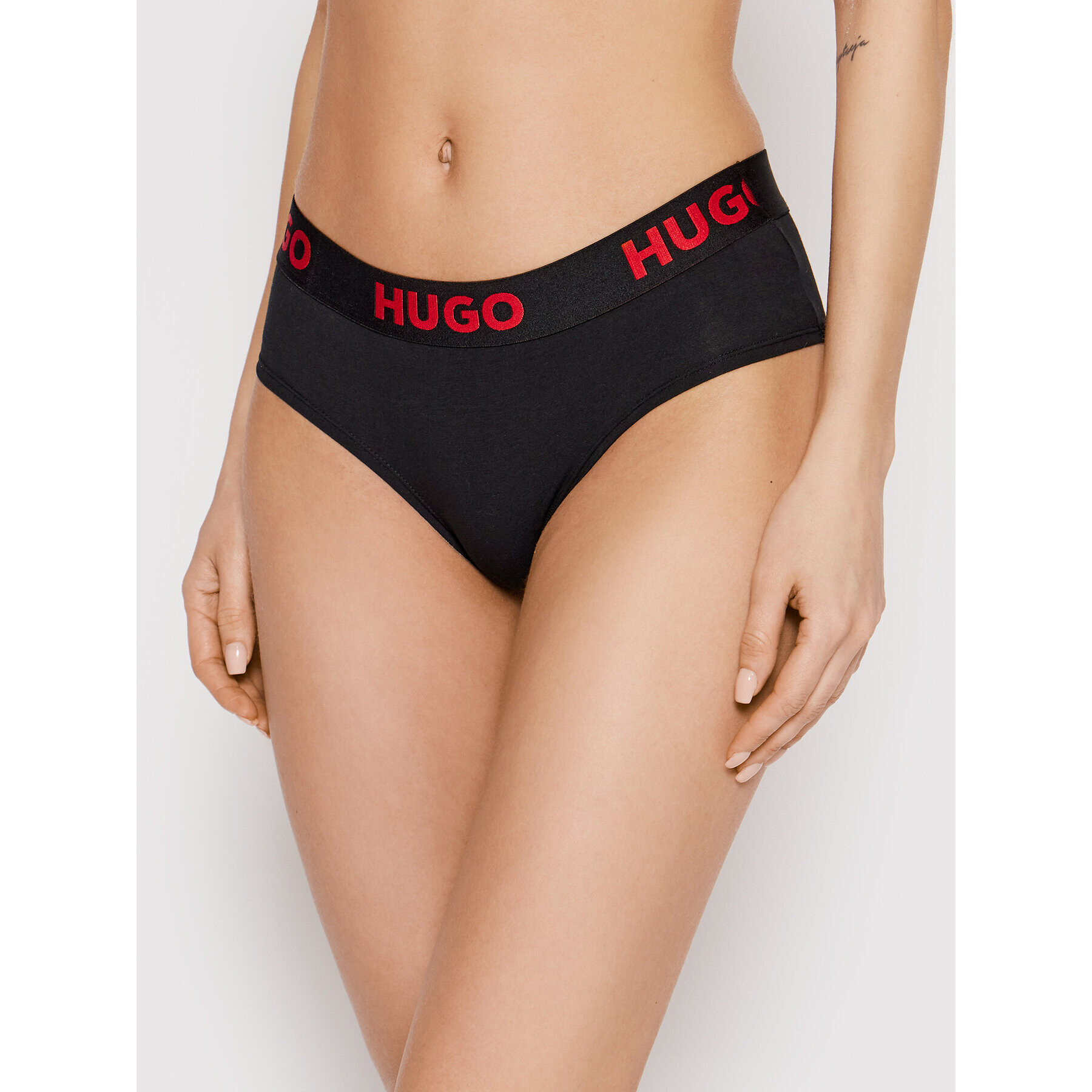 Hugo Boxeri Sporty Logo 50469646 Negru - Pled.ro