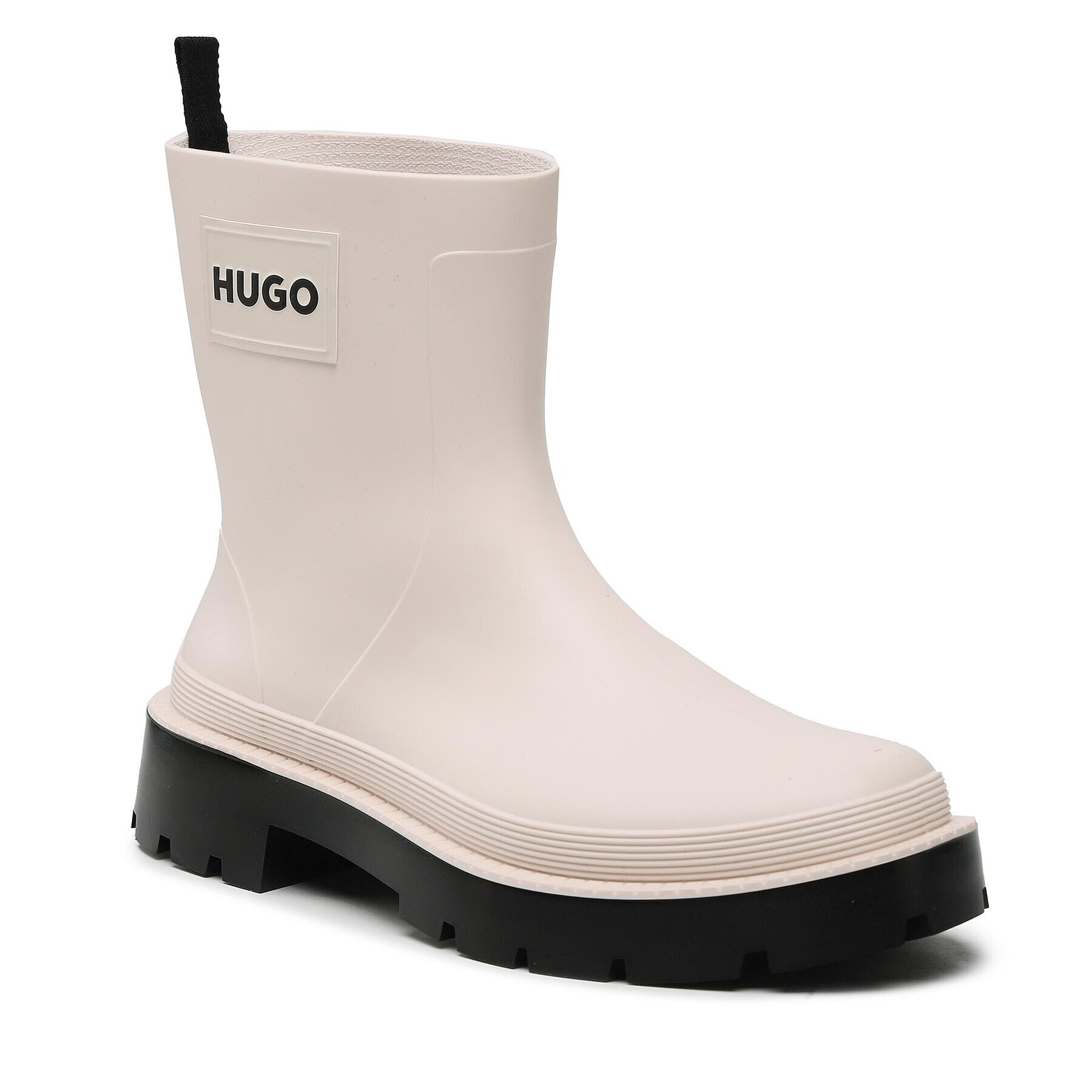 Hugo Cizme de cauciuc Jin Rain Bootie 50487964 10222177 01 Alb - Pled.ro