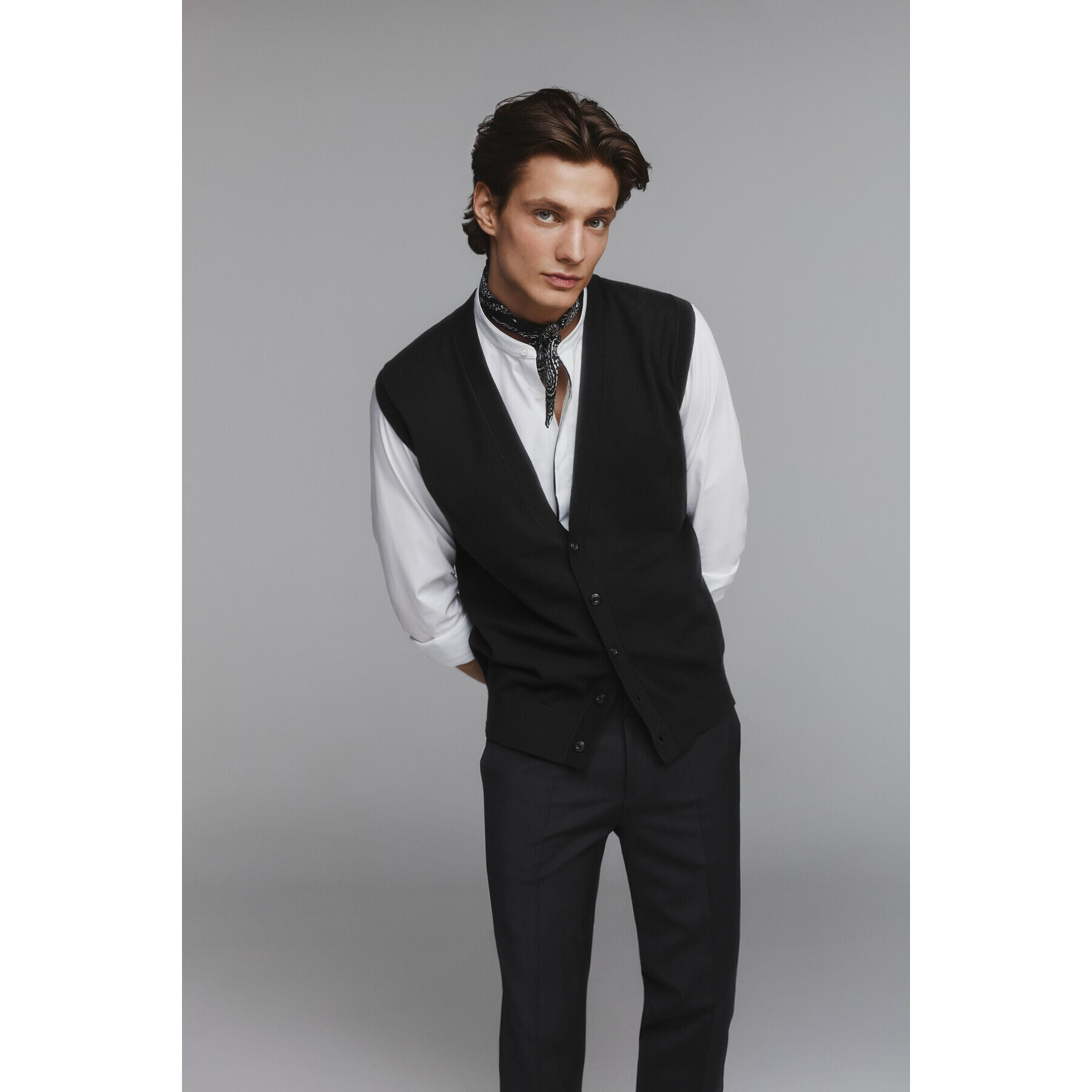 Hugo Costum 50450994 Negru Extra Slim Fit - Pled.ro