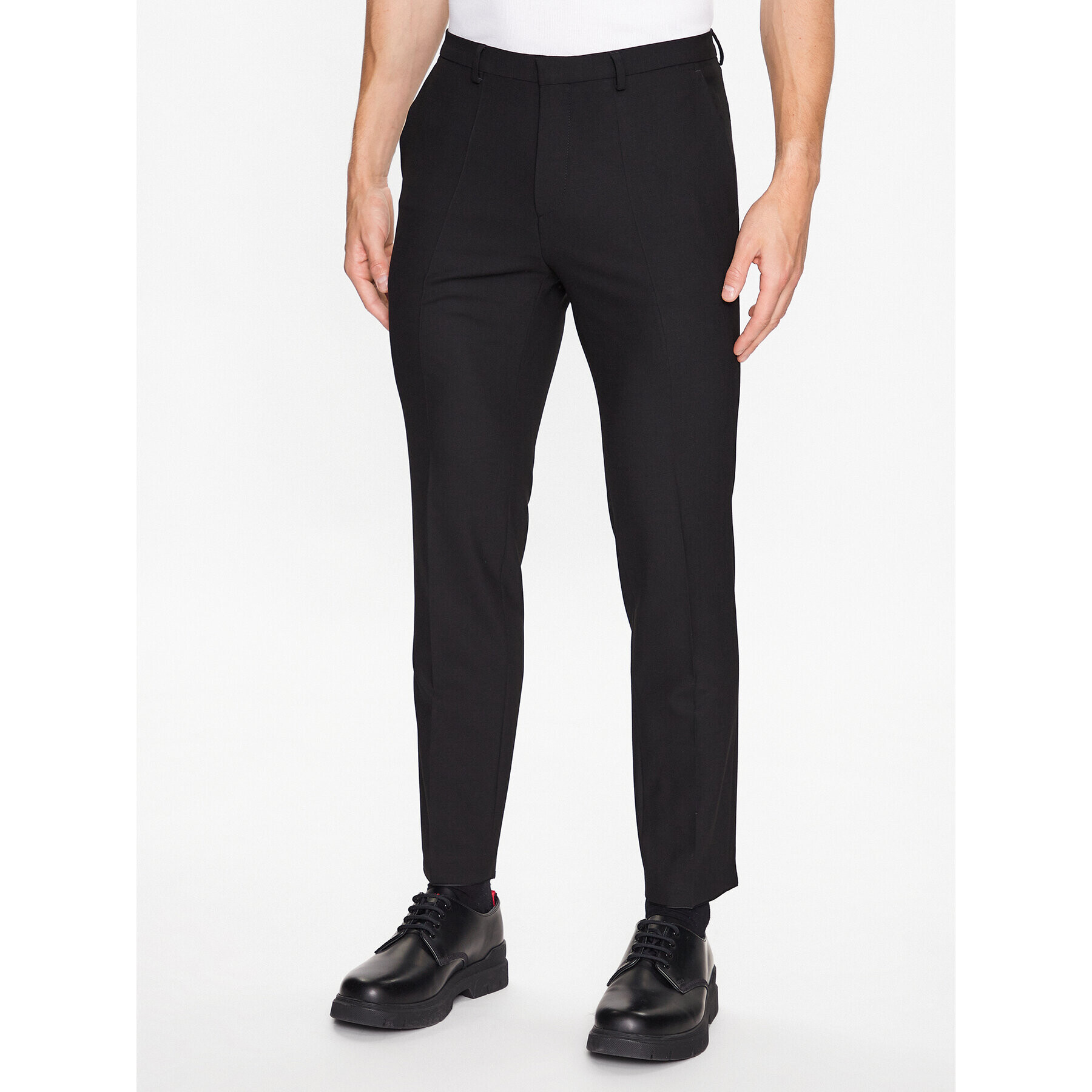 Hugo Costum 50485859 Negru Extra Slim Fit - Pled.ro