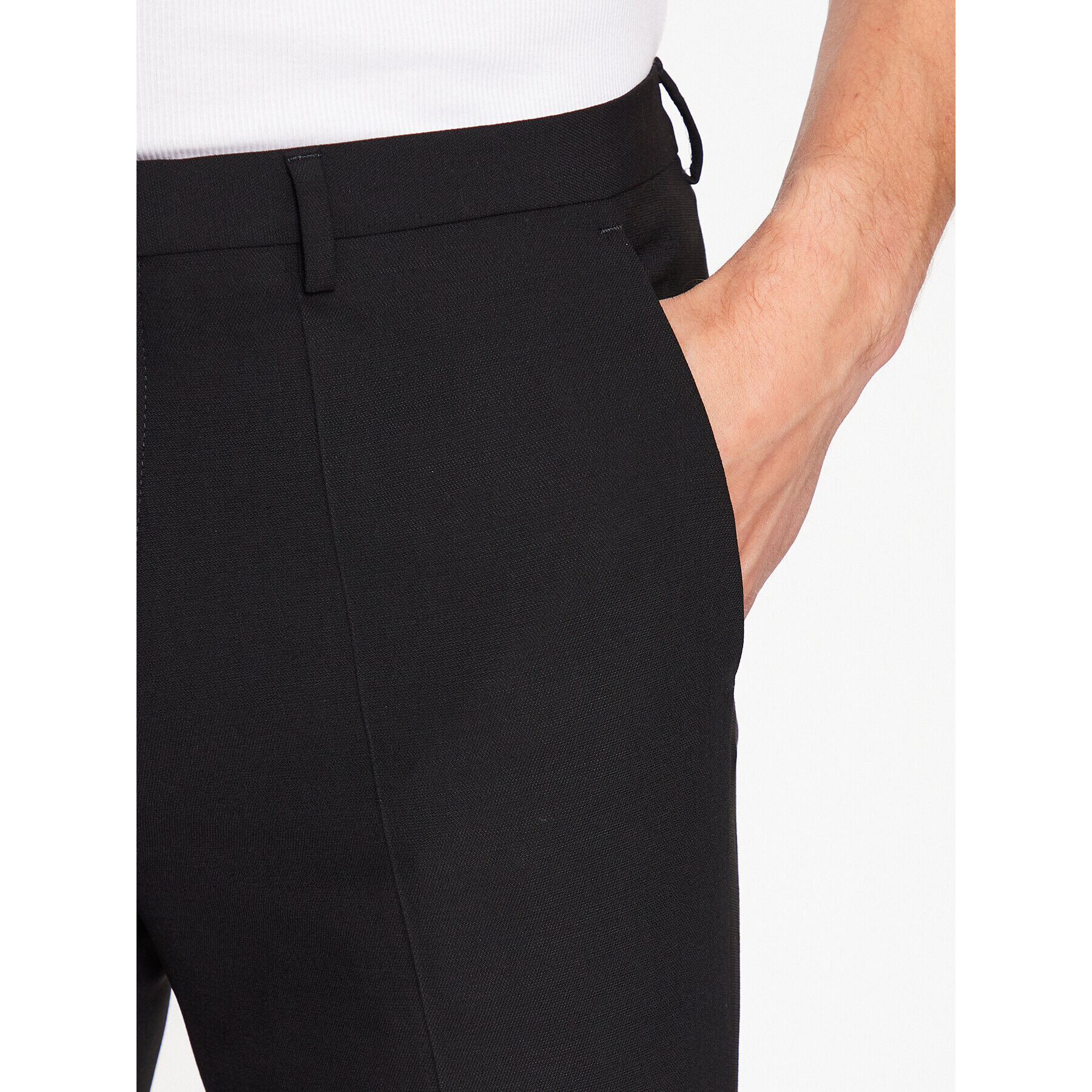 Hugo Costum 50485859 Negru Extra Slim Fit - Pled.ro